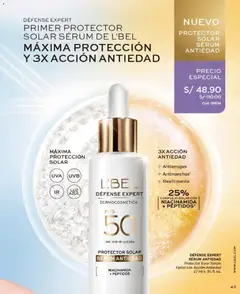 Vista previa de folleto L'Bel catálogo - Campaña 10 de la L'Bel válido desde 30/05/2026 | Página: 43 | Productos: Protector solar