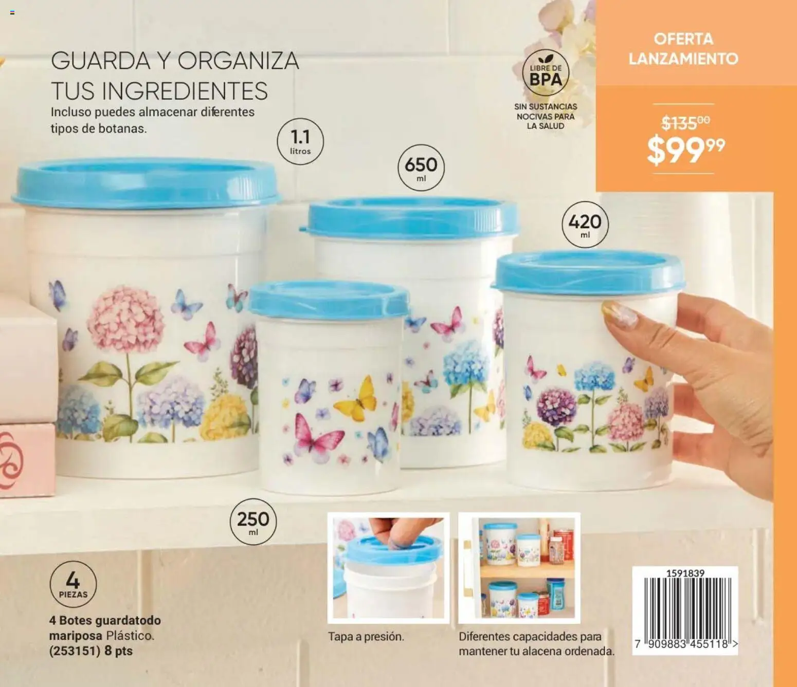 Nuevas ofertas de AVON válidas en toda la República Mexicana desde el 10/07/2026. ¡Encuentra las mejores ofertas en AVON Casa & Estilo 11 2026! | Página: 198