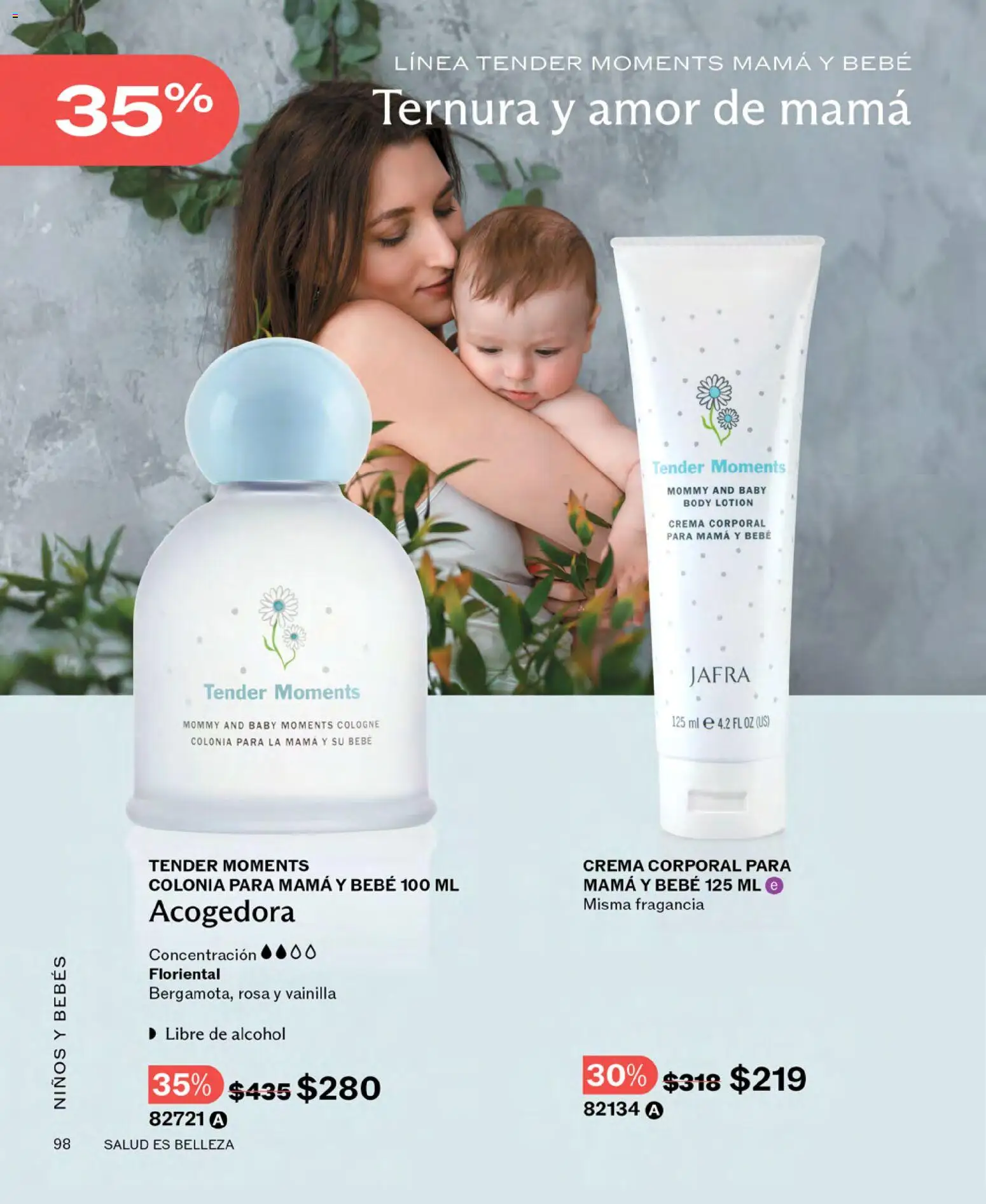 Nuevas ofertas de JAFRA válidas en toda la República Mexicana desde el 01.06.2026. ¡Encuentra las mejores ofertas en JAFRA catálogo! | Página: 98 | Productos: Crema, Body, Fragancia, Crema corporal