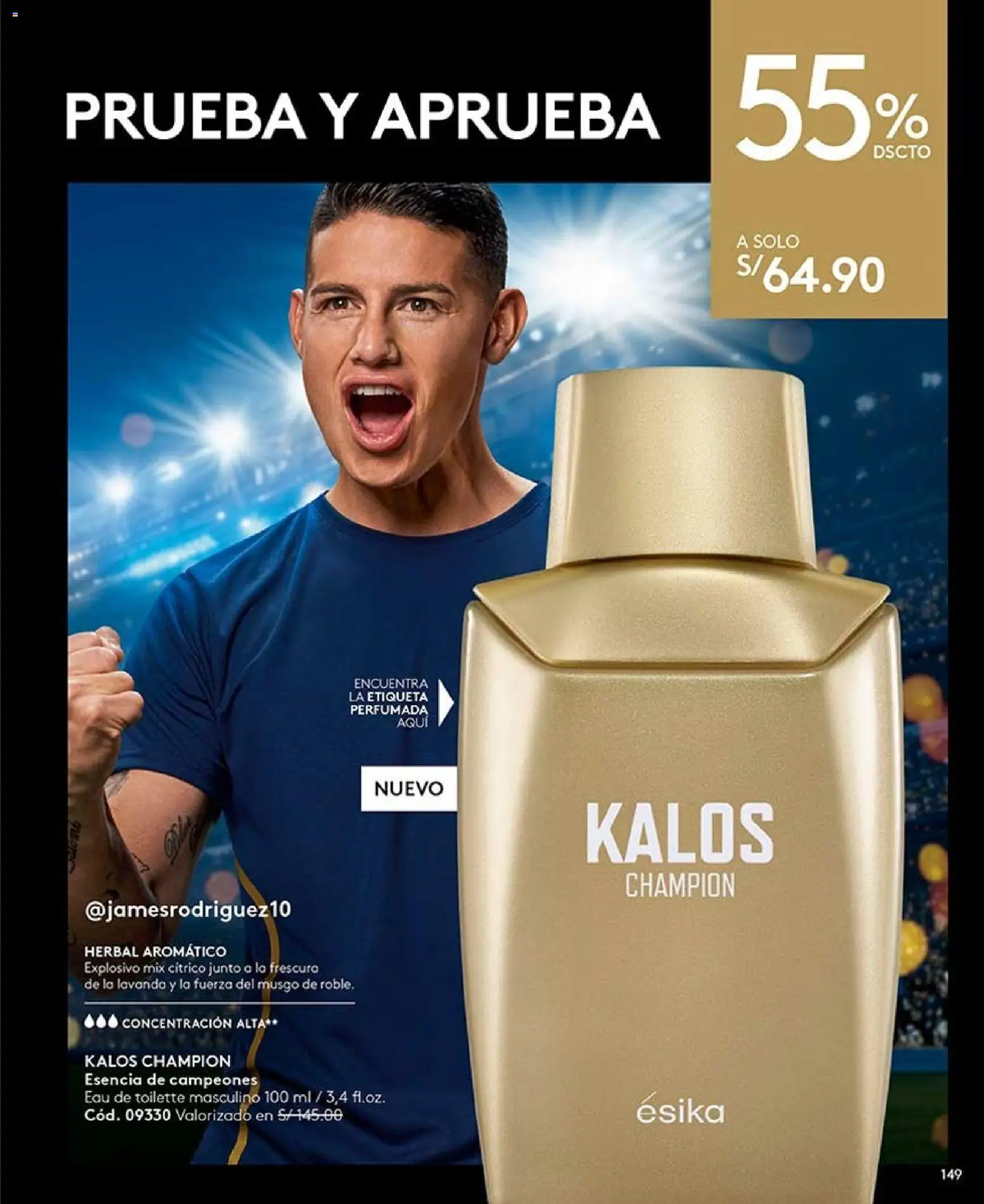 Catálogo Ésika válido desde 02/08/2026 | Página: 161 | Productos: EAU de Toilette