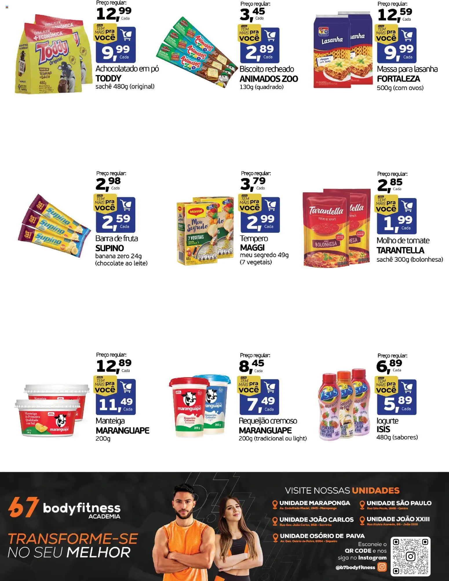 Cometa Supermercados Folheto - válido de 30.04.2026 | Página: 2 | Produtos: Achocolatado, Manteiga, Ovos, Massa