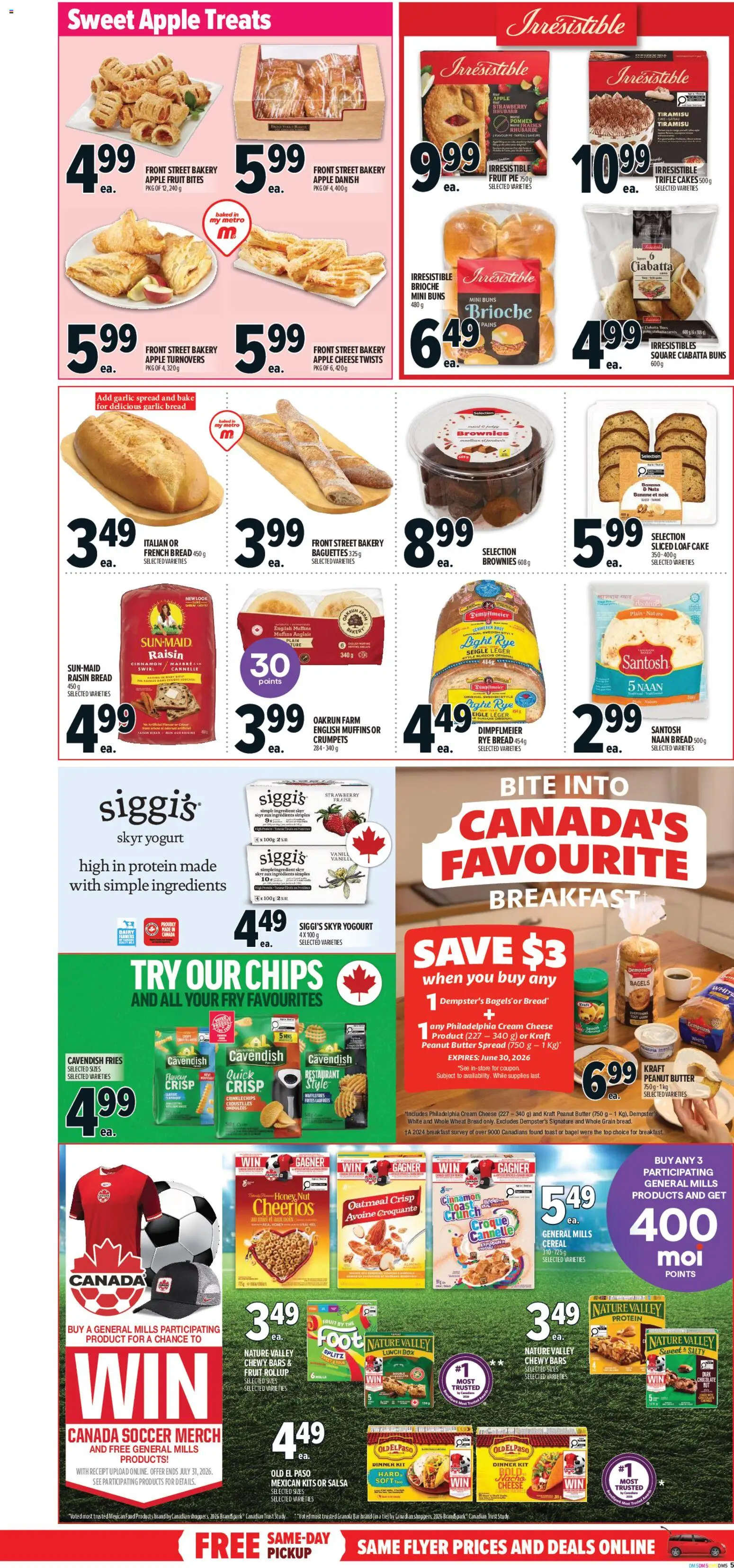 Metro flyer valid from 16.04.2026 | Page: 10 | Products: Cream, Bakery, Box, Bread