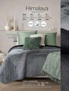 Vista previa de Vianney - Catálogo Invierno, nuevo folleto de la tienda, válido en México a partir del 15.08.2025 | Página: 54 | Productos: Cobertor, Funda, Funda de almohada, Almohada
