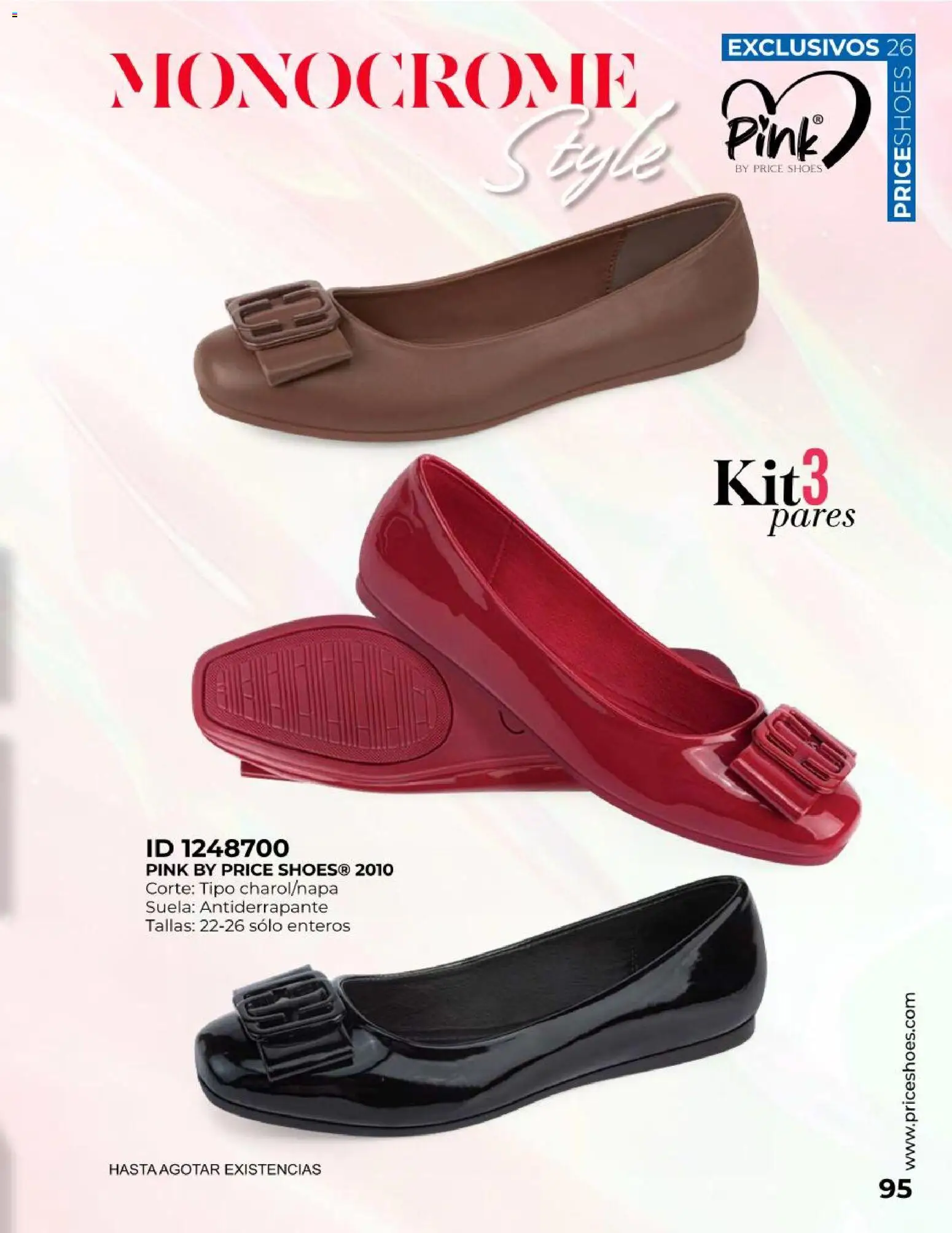 Nuevas ofertas de Price Shoes válidas en toda la República Mexicana desde el 09.05.2026. ¡Encuentra las mejores ofertas en Price Shoes catálogo Exclusivos! | Página: 95