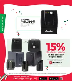 Vista previa de Office Depot catálogo, nuevo folleto de la tienda, válido en México a partir del 01/09/2026 | Página: 15 | Productos: Audio, Video