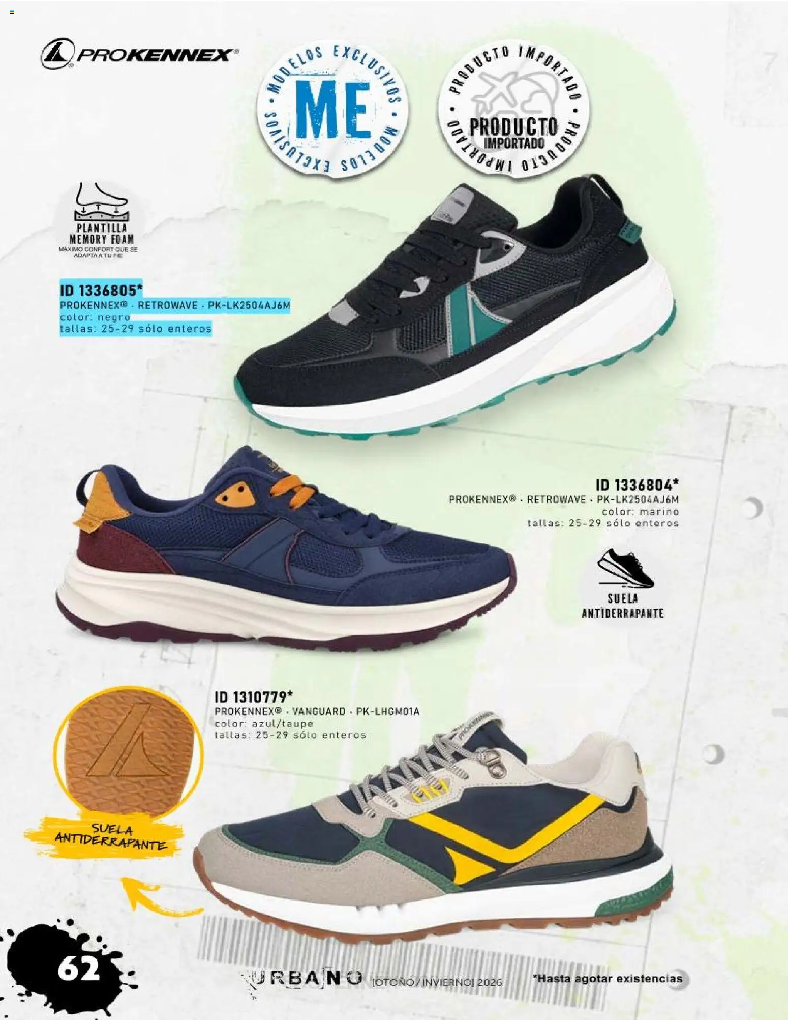 Nuevas ofertas de Price Shoes válidas en toda la República Mexicana desde el 15/09/2026. ¡Encuentra las mejores ofertas en Price Shoes catálogo Prokennex! | Página: 62
