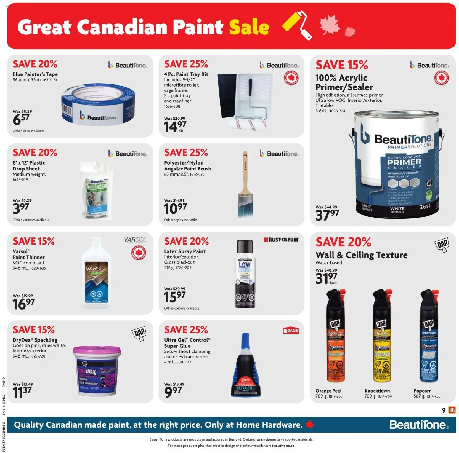 Home Hardware flyer valid from 18.06.2026 | Page: 6 | Products: Brush