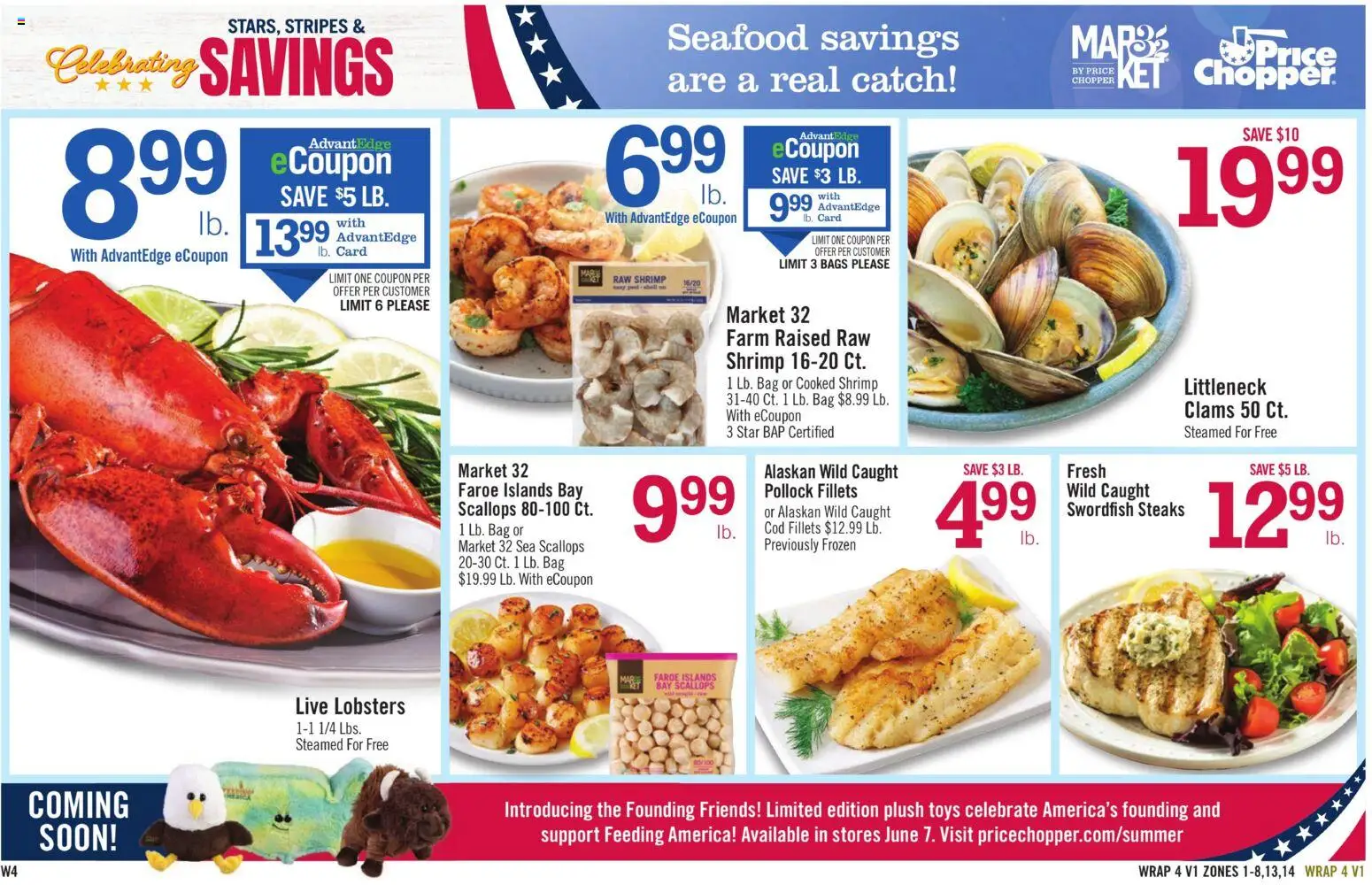Price Chopper Weekly Ad - valid from 17.05.2026 | Page: 16 | Products: Seafood, Bag