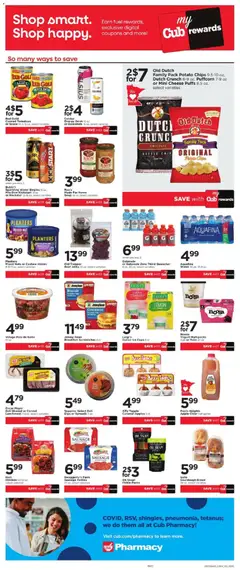 Preview of Cub Foods weekly ads valid from 09/27/2026 | Page: 8 | Products: Chicken, Cheese, Bread, Nuts