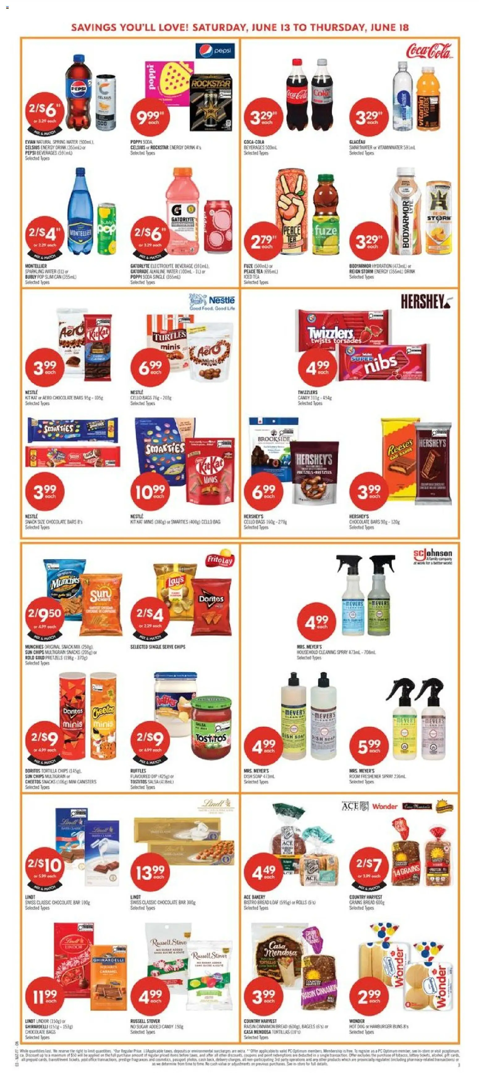 Shoppers flyer valid from 12.06.2026 | Page: 7 | Products: Tea, Chips, Bag, Soap