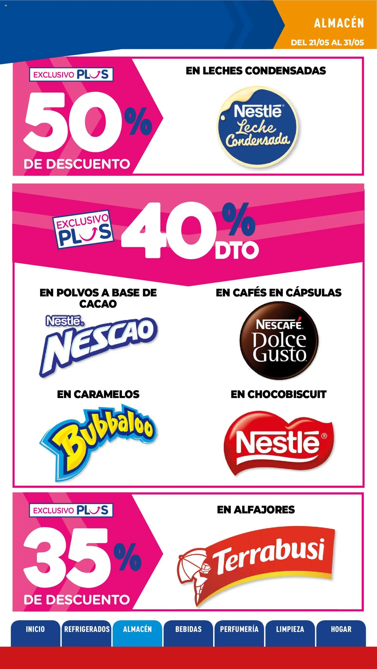 La Anonima catálogo │ válido desde el 21.05.2026 | Página: 10 | Productos: Leche, Cacao