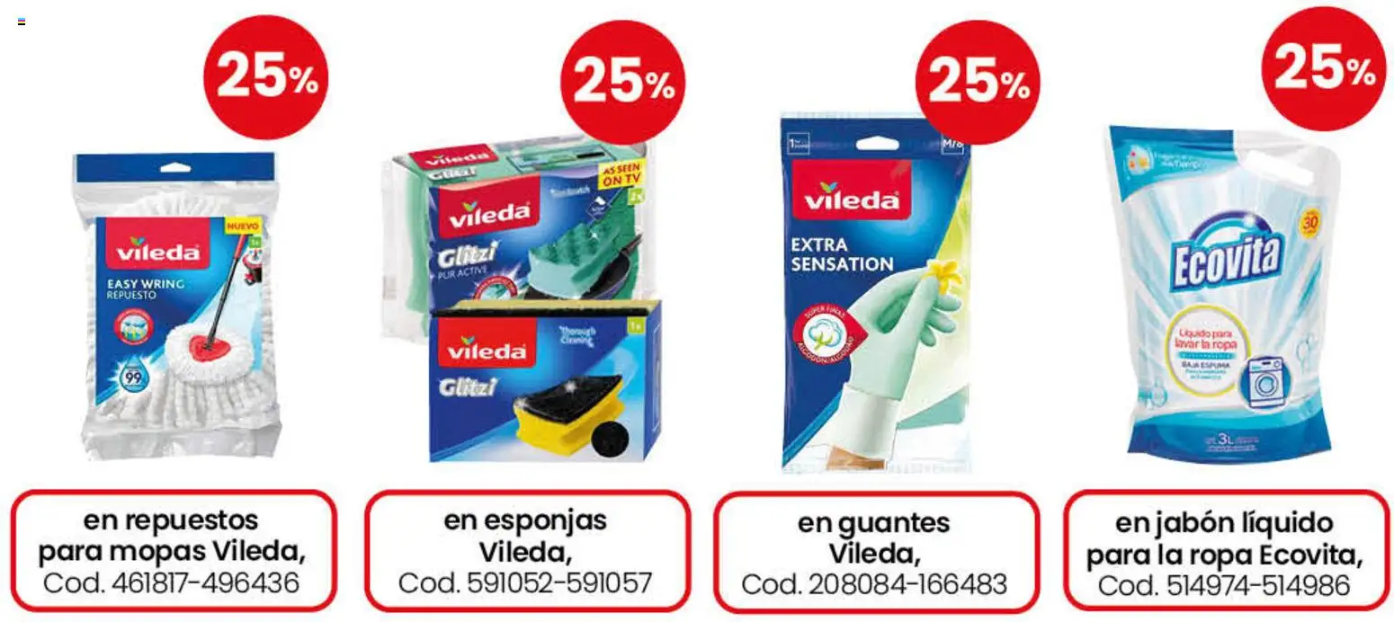 Coto - Perfumería y limpieza │ válido desde el 28/09/2026 | Página: 7 | Productos: Jabón, Ropa, Esponjas, Guantes