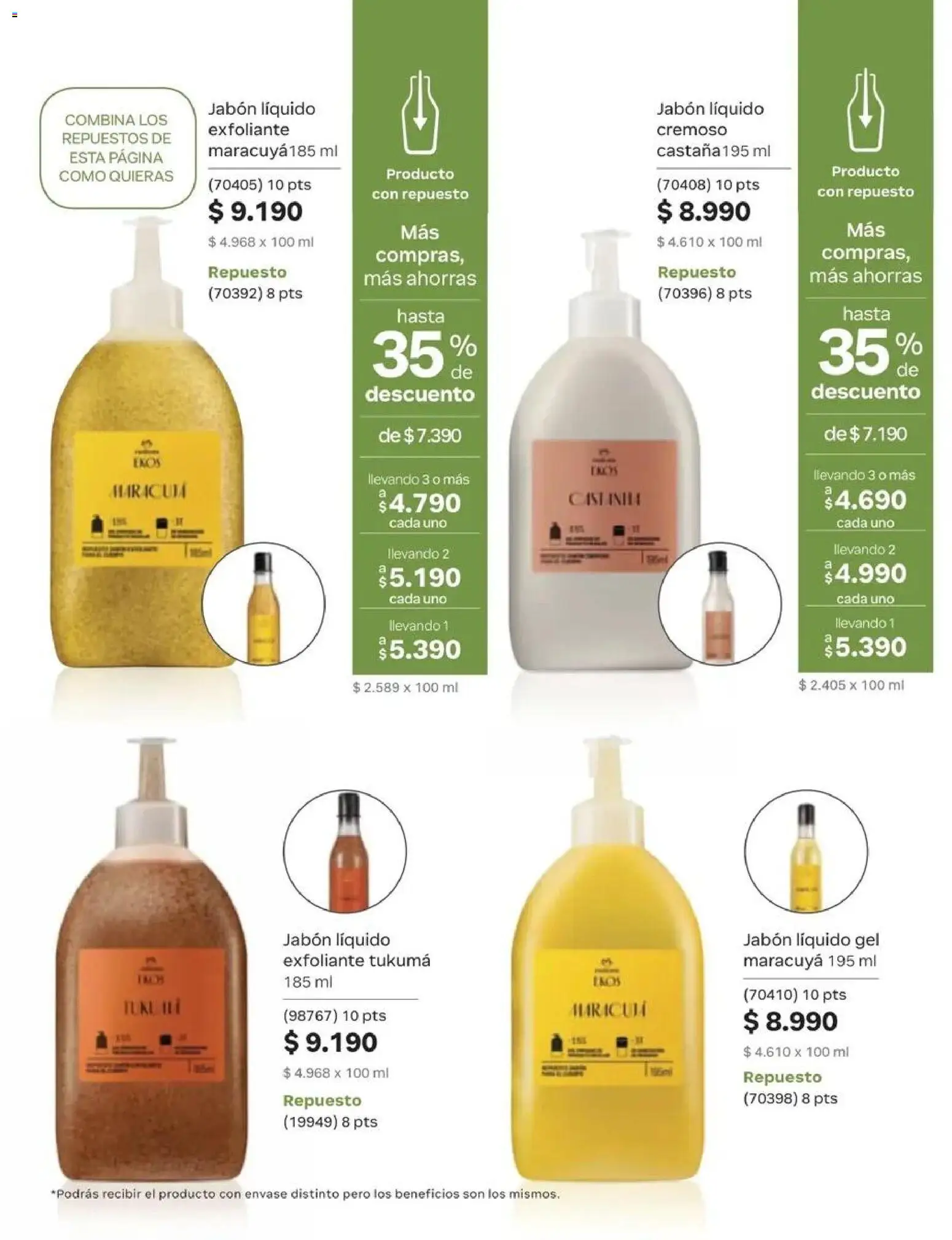 Natura catálogo │ válido desde el 31.08.2026 | Página: 142 | Productos: Jabón, Jabón líquido