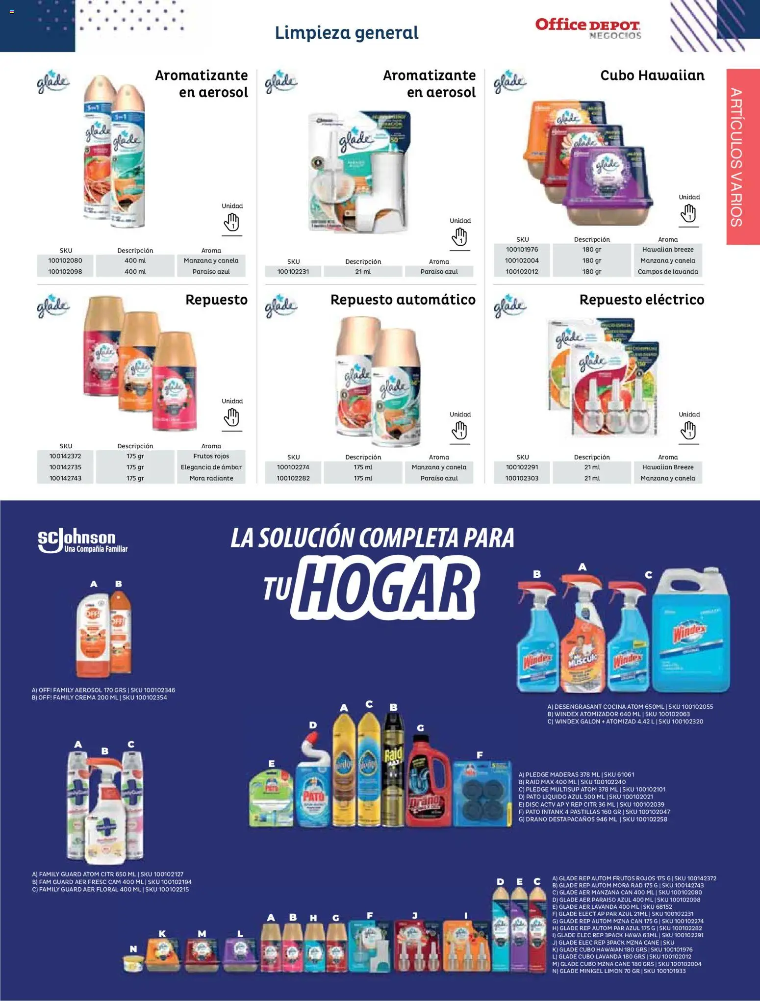 Nuevas ofertas de Office Depot válidas en toda la República Mexicana desde el 12/01/2026. ¡Encuentra las mejores ofertas en Office Depot catálogo 2026! | Página: 213 | Productos: Crema, Limón, Radiante, Cocina