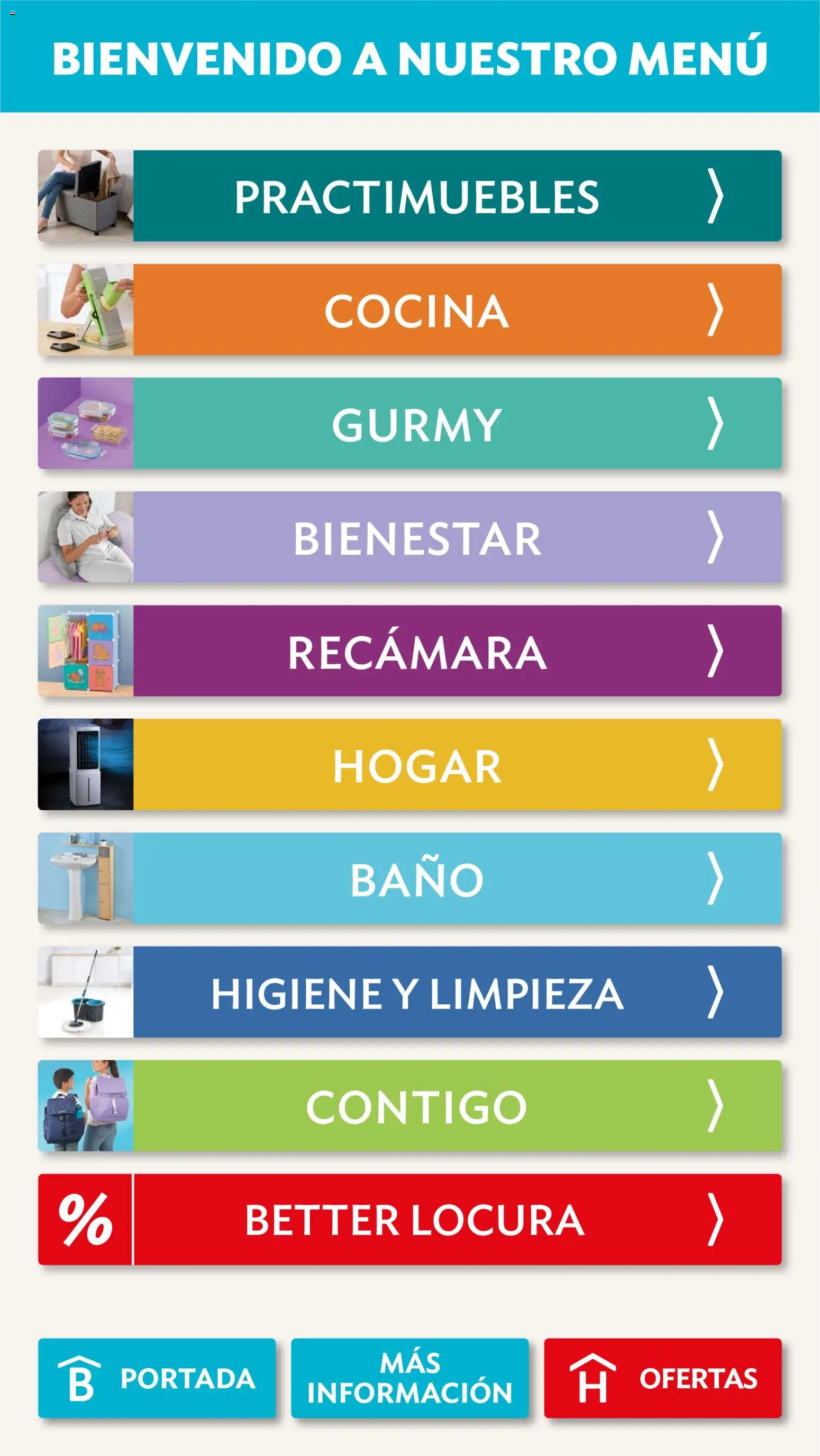 Nuevas ofertas de Betterware válidas en toda la República Mexicana desde el 31/08/2026. ¡Encuentra las mejores ofertas en Betterware campaña 9 2026! | Página: 9 | Productos: Cocina, Baño