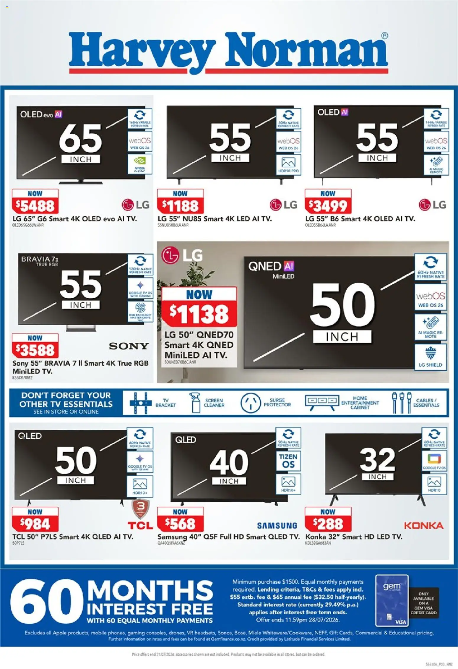 Harvey Norman catalogue from 16 Jul 2026 | Page: 3