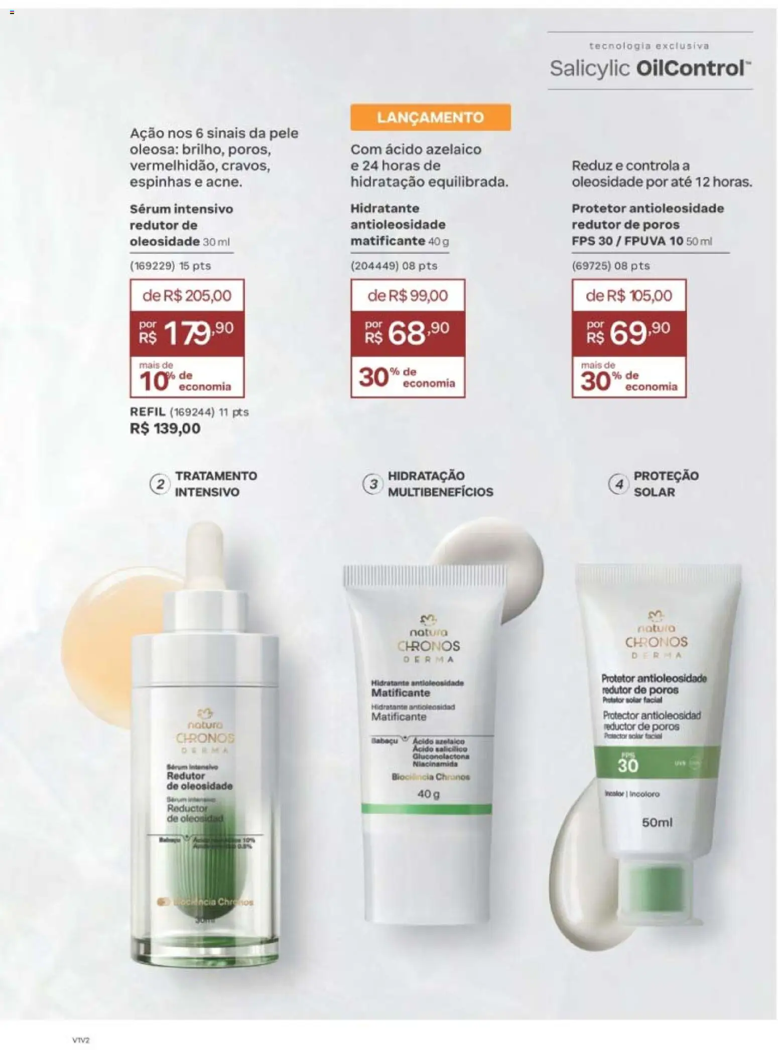 Natura Folheto - válido de 12/10/2026 | Página: 125 | Produtos: Protetor solar, Sérum, Protetor solar facial