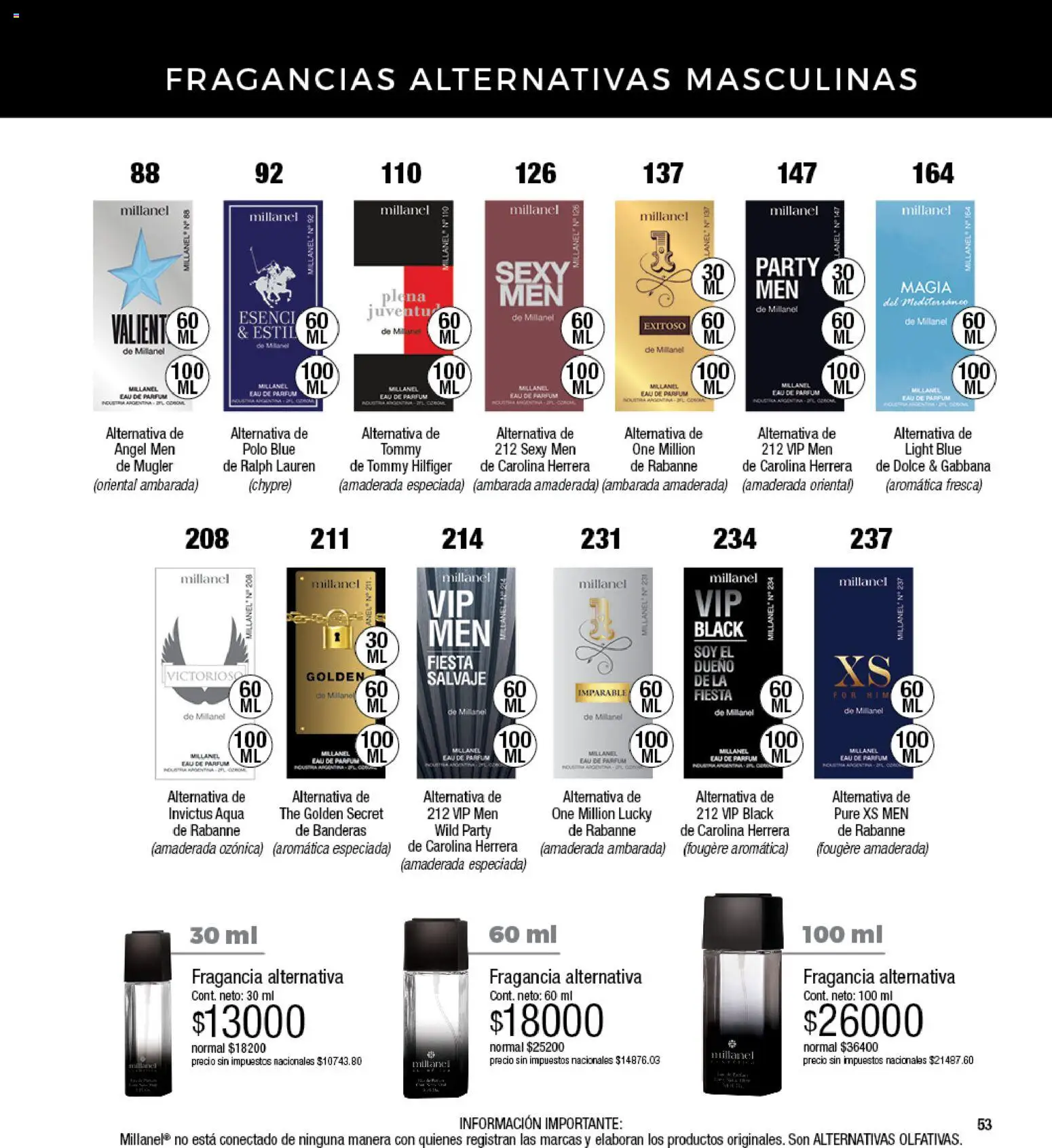 Millanel catálogo │ válido desde el 19/10/2026 | Página: 53