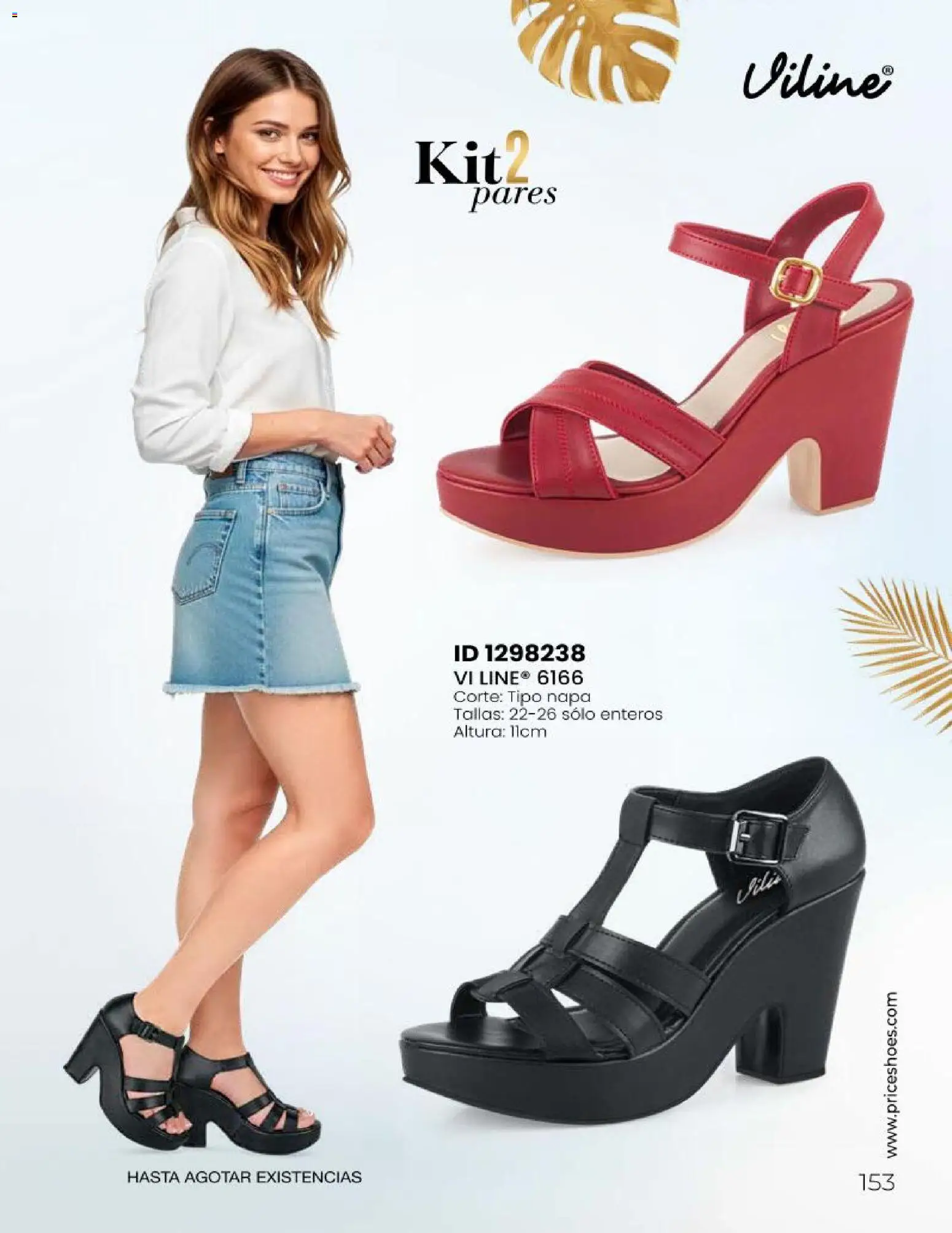 Nuevas ofertas de Price Shoes válidas en toda la República Mexicana desde el 23/06/2026. ¡Encuentra las mejores ofertas en Price Shoes catálogo Sandalias 2026! | Página: 153