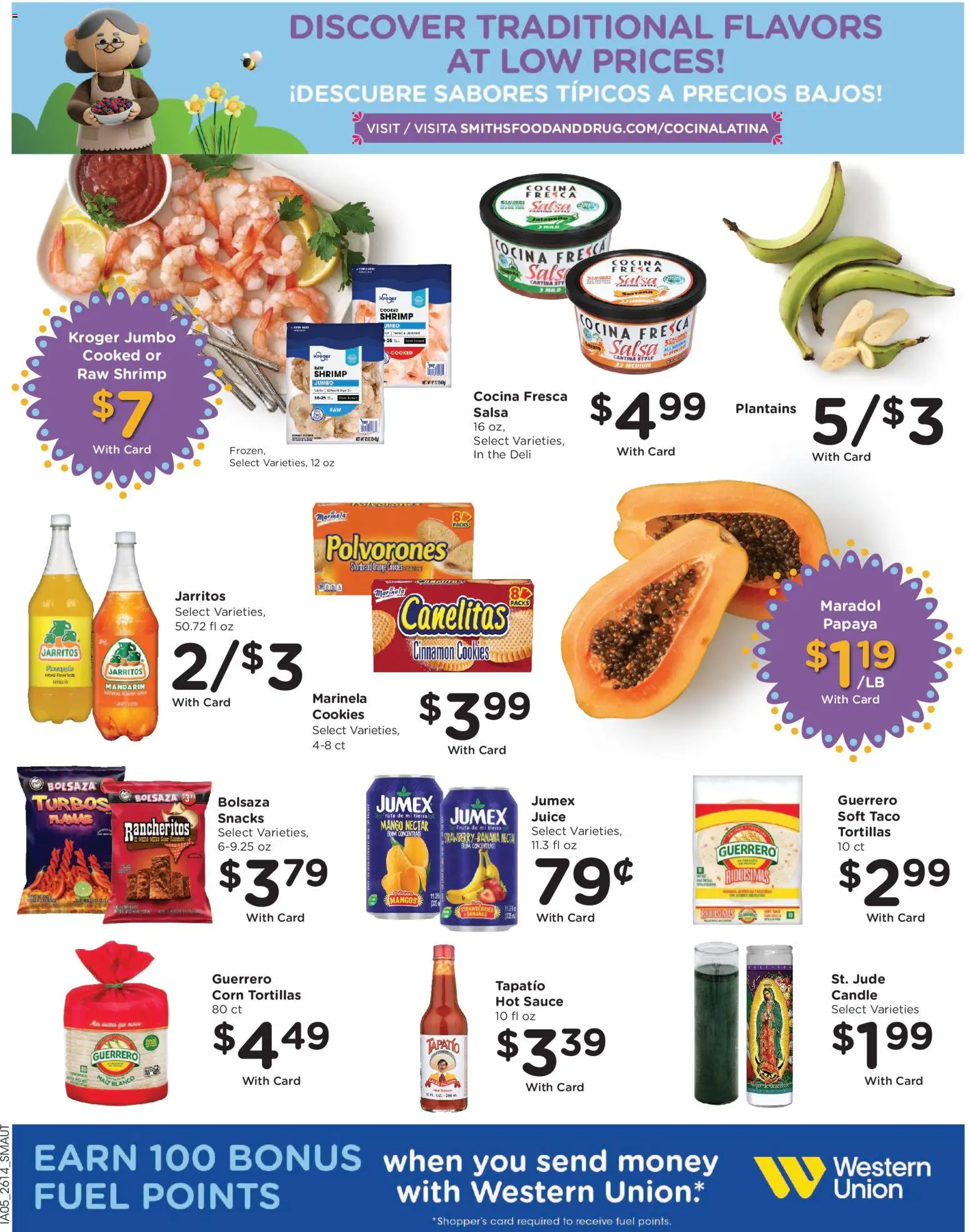 Smith's Weekly Ad - ID - valid from 06.05.2026 | Page: 10 | Products: Corn, Strawberries, Cookies, Mango