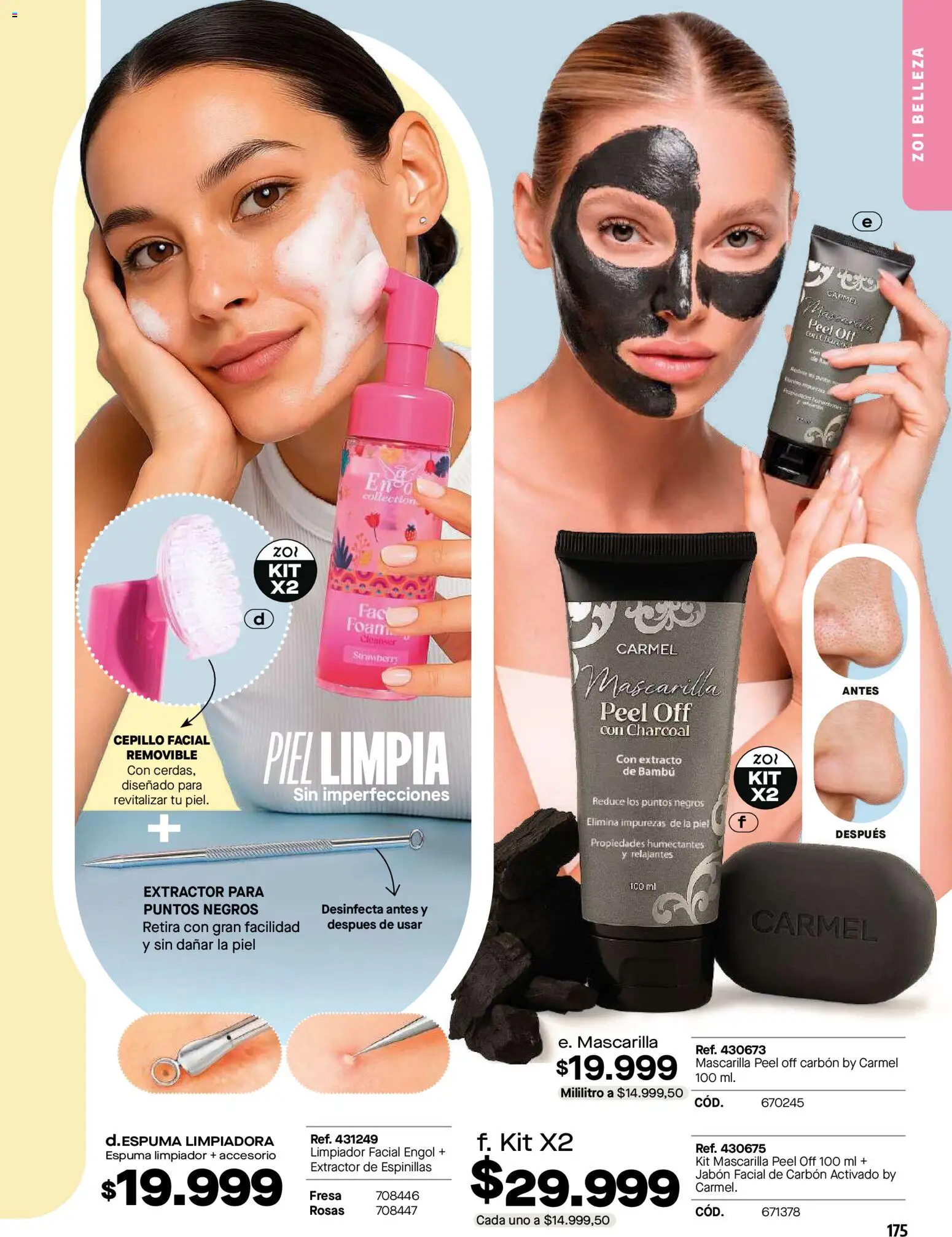 Carmel revista - valida desde el 01.05.2026 | Página: 179 | Productos: Fresa, Limpiador, Mascarilla, Cepillo