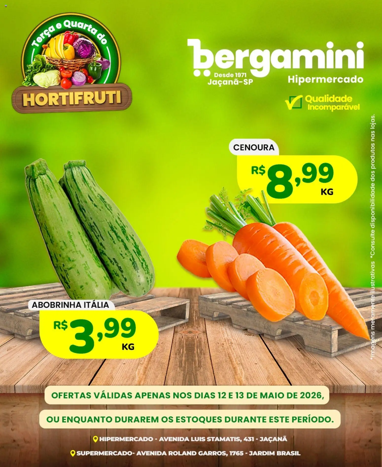Supermercado Bergamini Folheto - válido de 12.05.2026 | Página: 8
