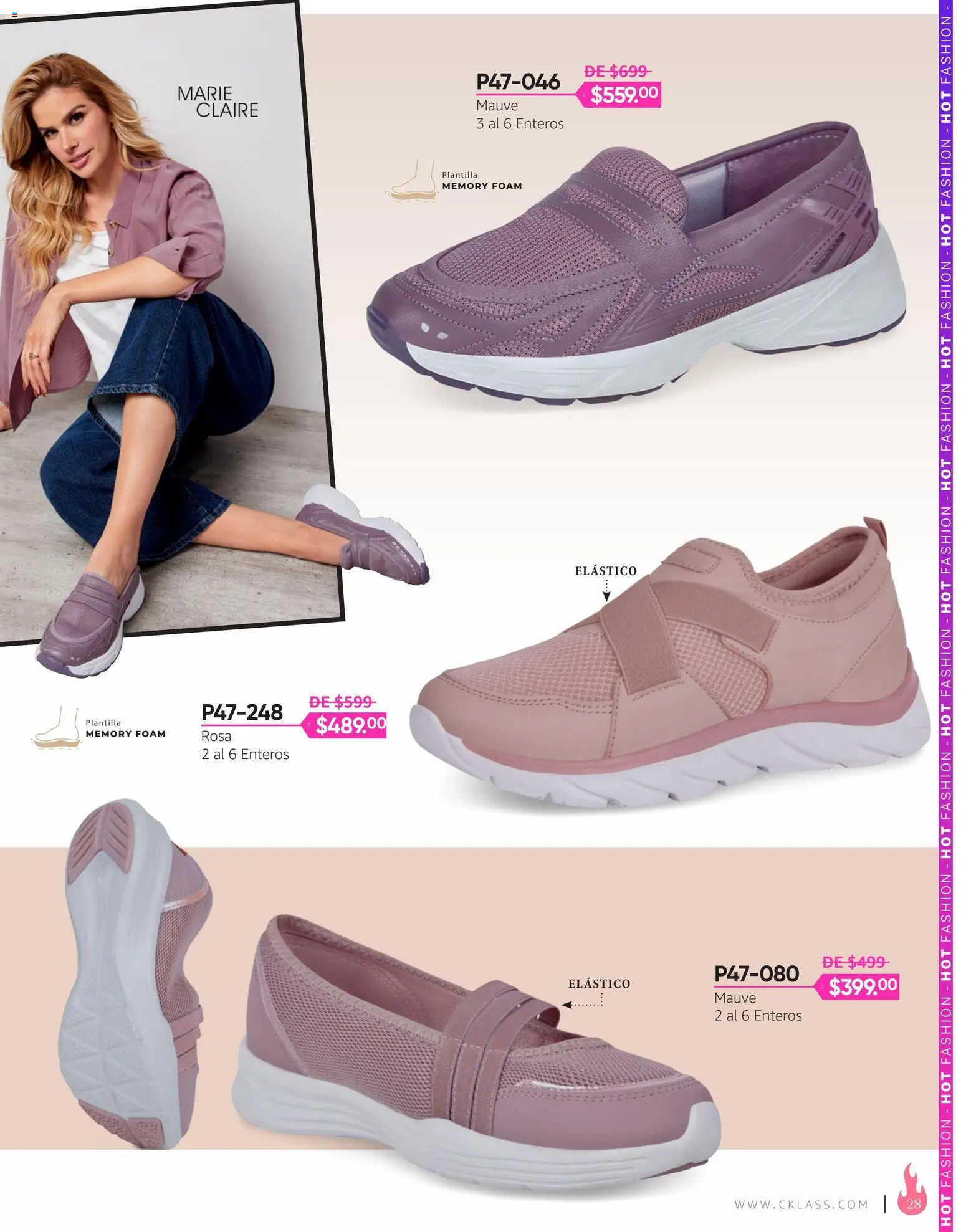 Nuevas ofertas de Cklass válidas en toda la República Mexicana desde el 03/08/2026. ¡Encuentra las mejores ofertas en Cklass catálogo Hot Fashion Ropa! | Página: 110