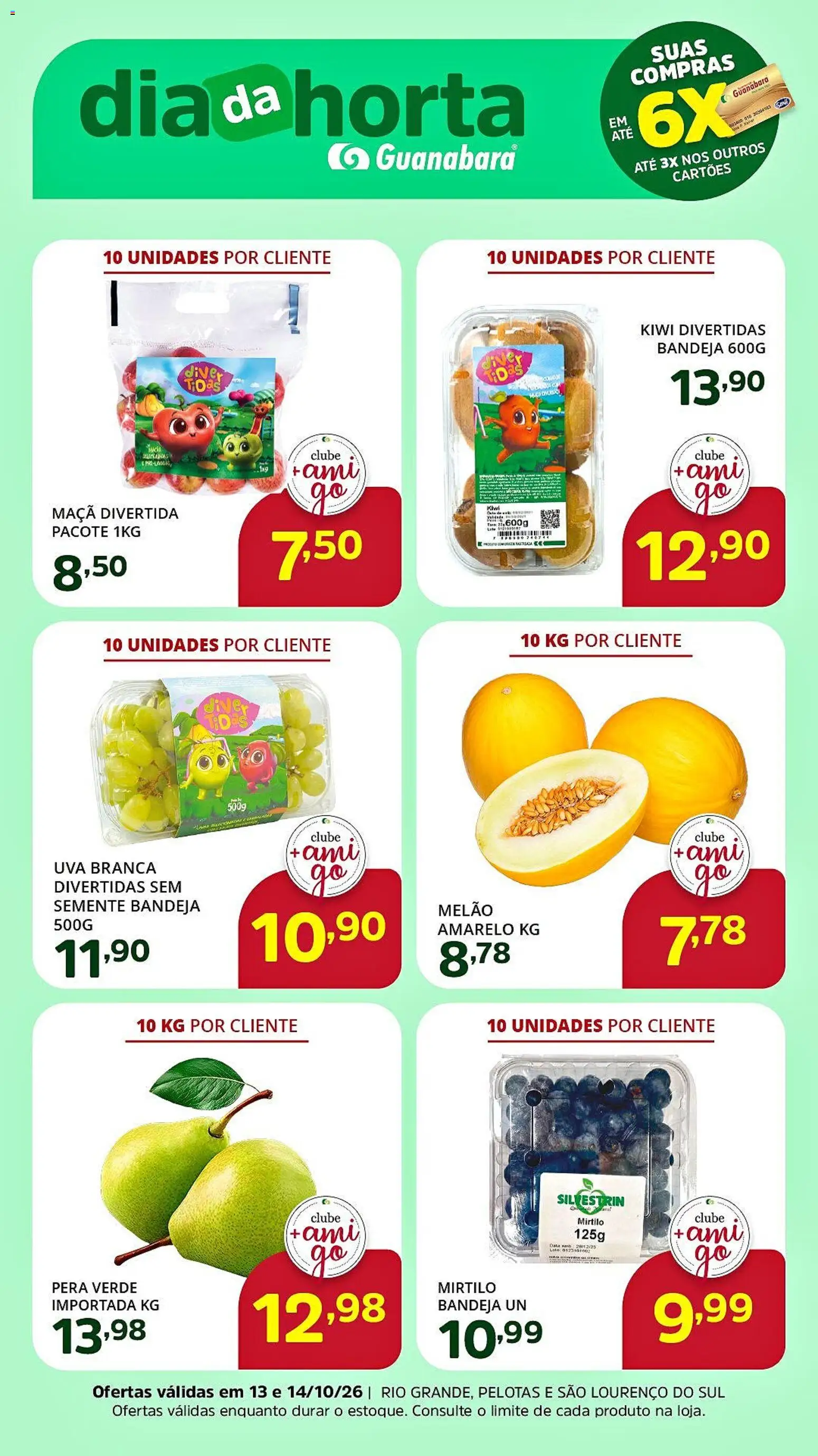 Supermercado Guanabara Folheto - válido de 13/10/2026 | Página: 1