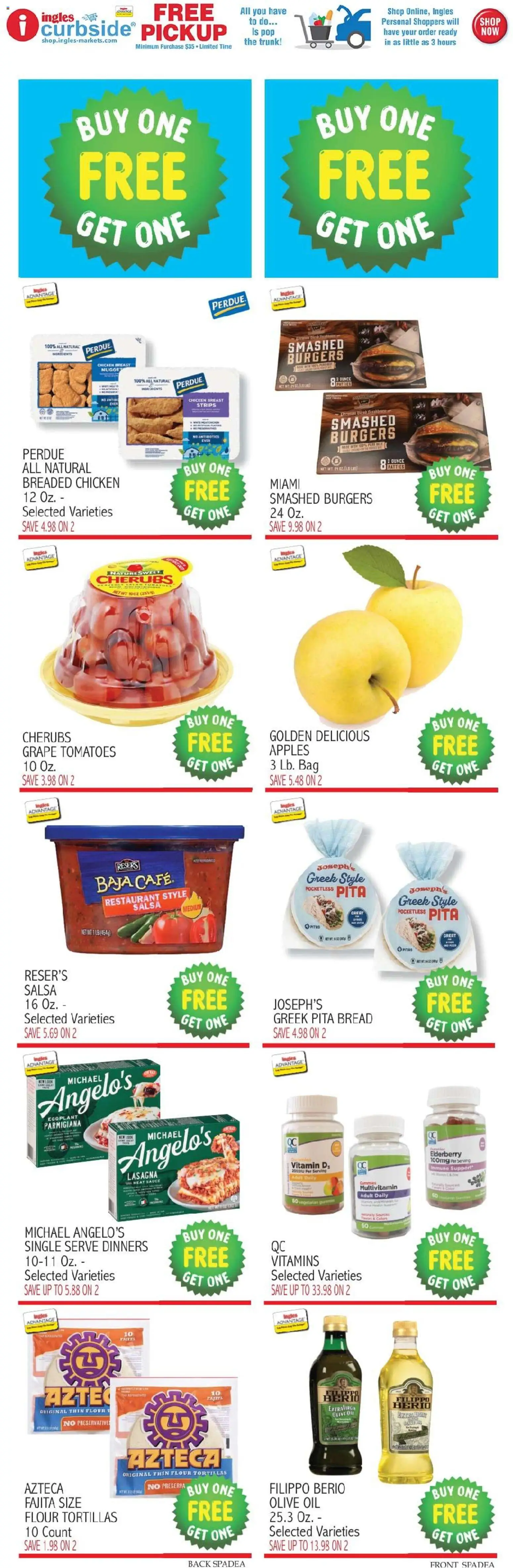 Ingles Weekly Ad - valid from 06.05.2026 | Page: 9 | Products: Vitamin, Bread, Tomatoes, Bag