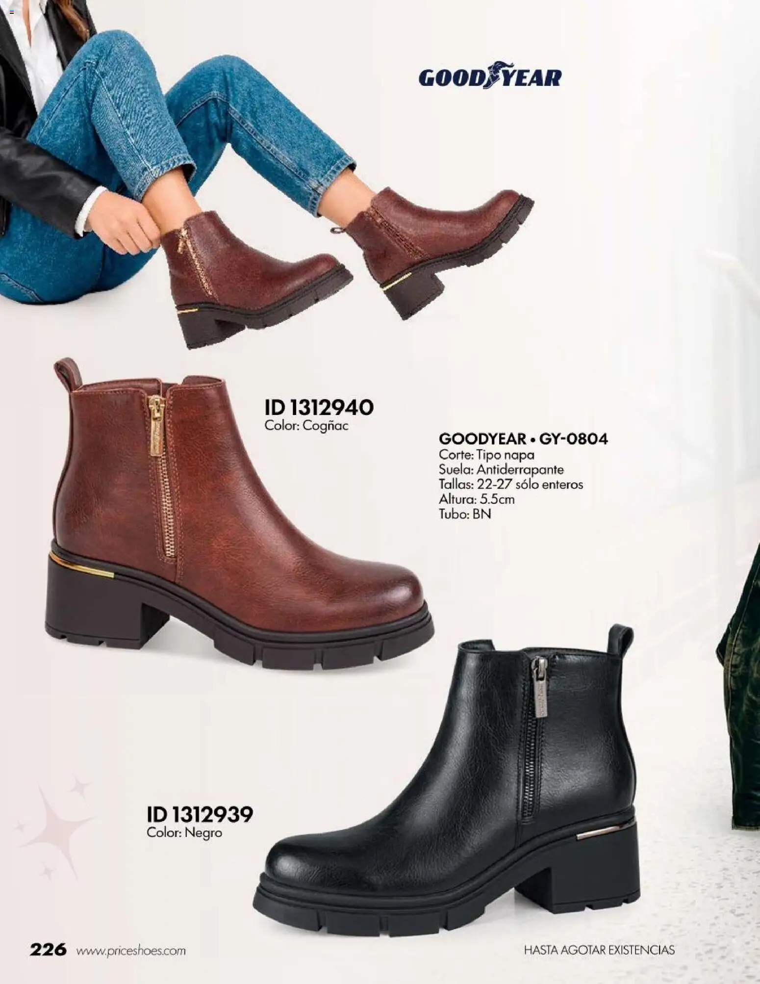 Nuevas ofertas de Price Shoes válidas en toda la República Mexicana desde el 18/07/2026. ¡Encuentra las mejores ofertas en Price Shoes catálogo Botas! | Página: 226