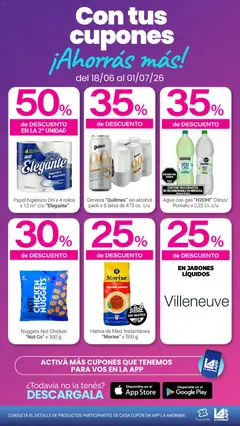 Vista previa La Anonima catálogo válido desde el 18.06.2026 | Página: 2