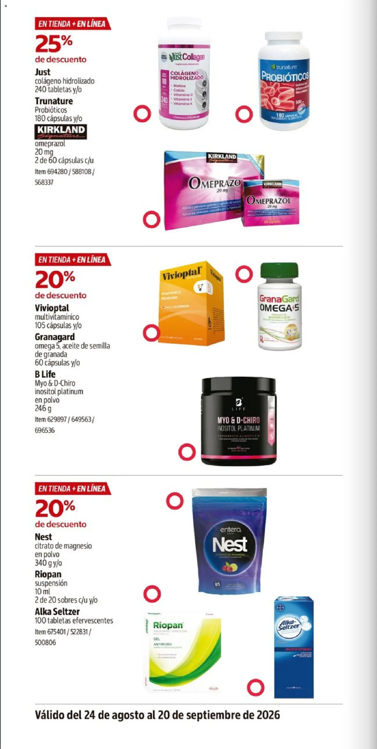Nuevas ofertas de Costco válidas en toda la República Mexicana desde el 24/08/2026. ¡Encuentra las mejores ofertas en Costco catálogo! | Página: 32