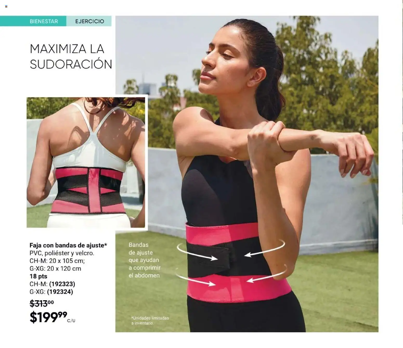 Nuevas ofertas de AVON válidas en toda la República Mexicana desde el 21/08/2026. ¡Encuentra las mejores ofertas en AVON Casa & Estilo 13 2026! | Página: 138 | Productos: Faja