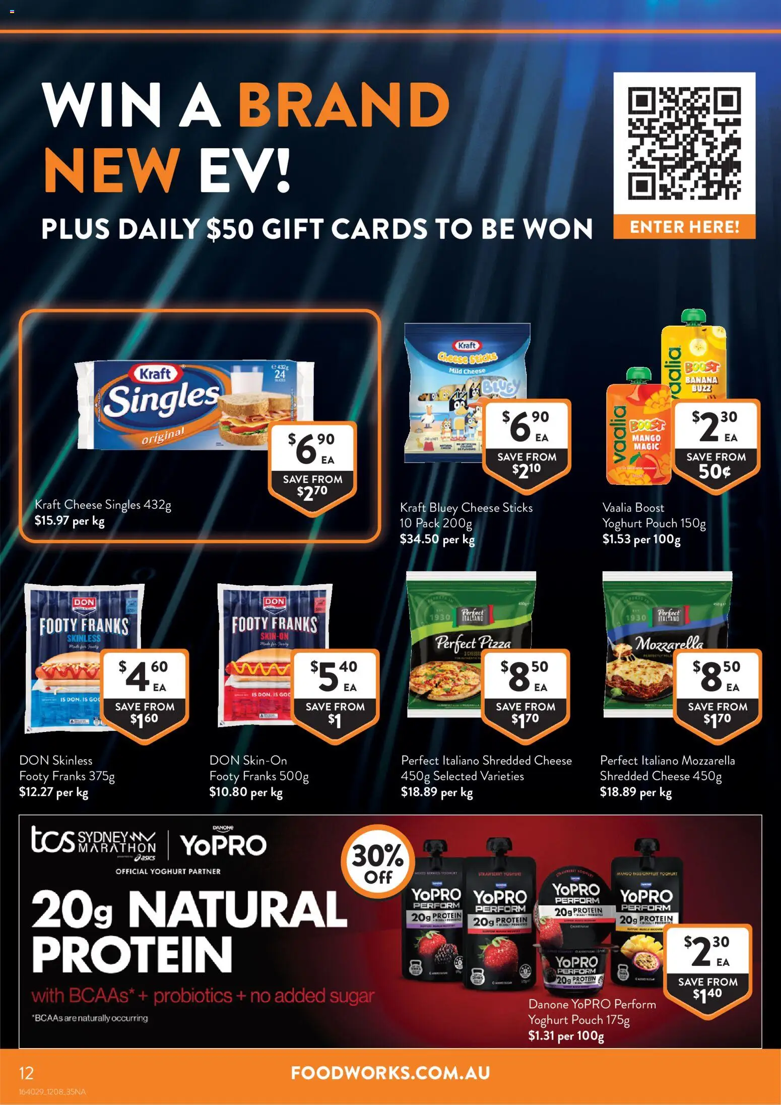 Foodworks catalogue - valid from 12/08/2026 | Page: 12 | Products: Protein, Probiotics, Sugar, Mango