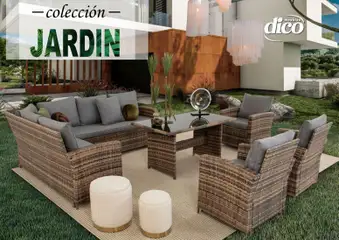 Vista previa de Muebles Dico catálogo Coleccion Jardin, nuevo folleto de la tienda, válido en México a partir del 14.04.2026