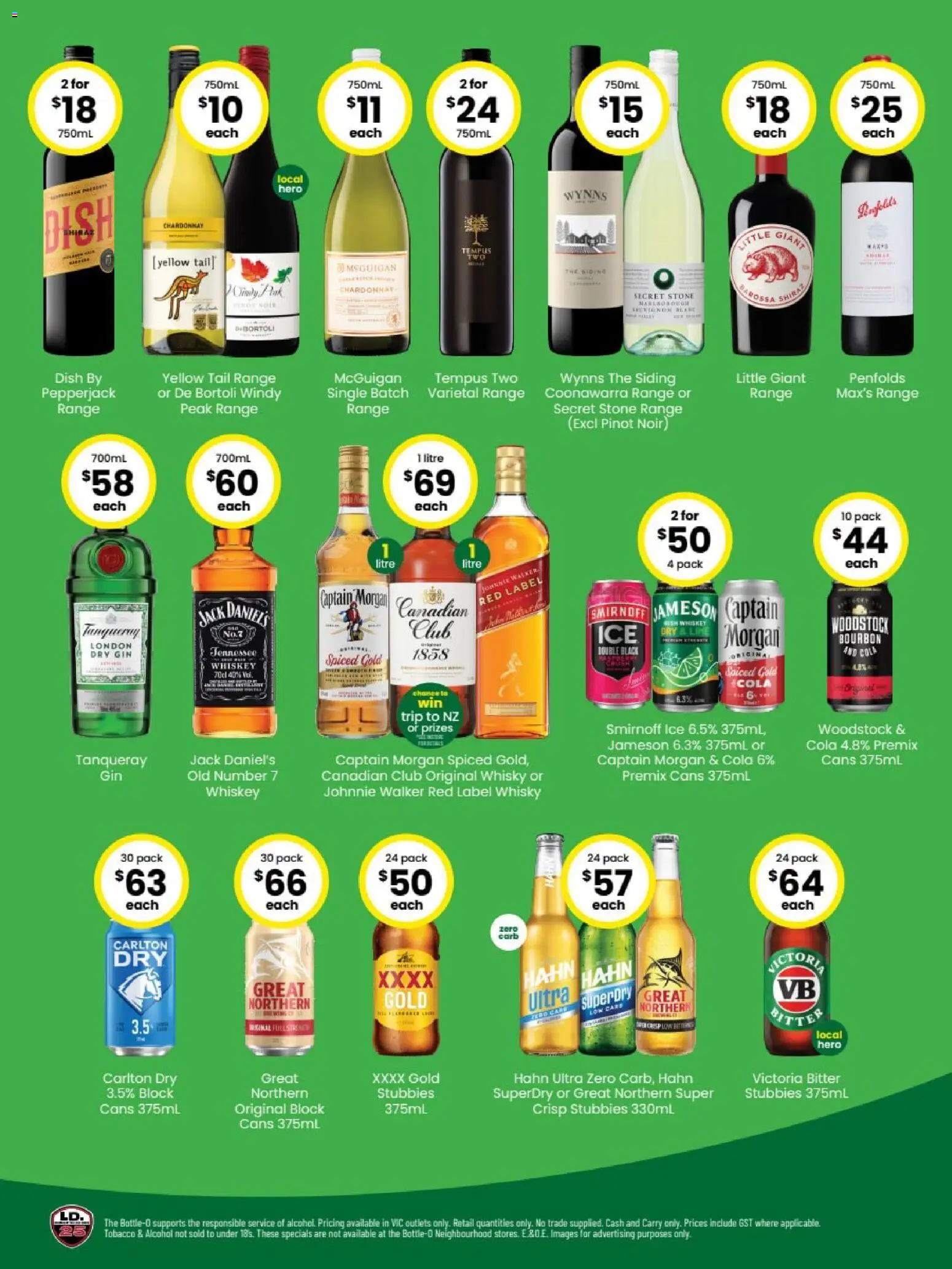 The Bottle-O catalogue - valid from 20/07/2026 | Page: 2 | Products: Bourbon, Gin, Whiskey
