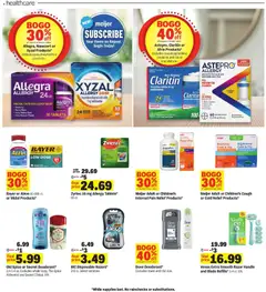 Preview of Meijer weekly ads valid from 09/30/2026 | Page: 23 | Products: Plum, Cap, Tablet