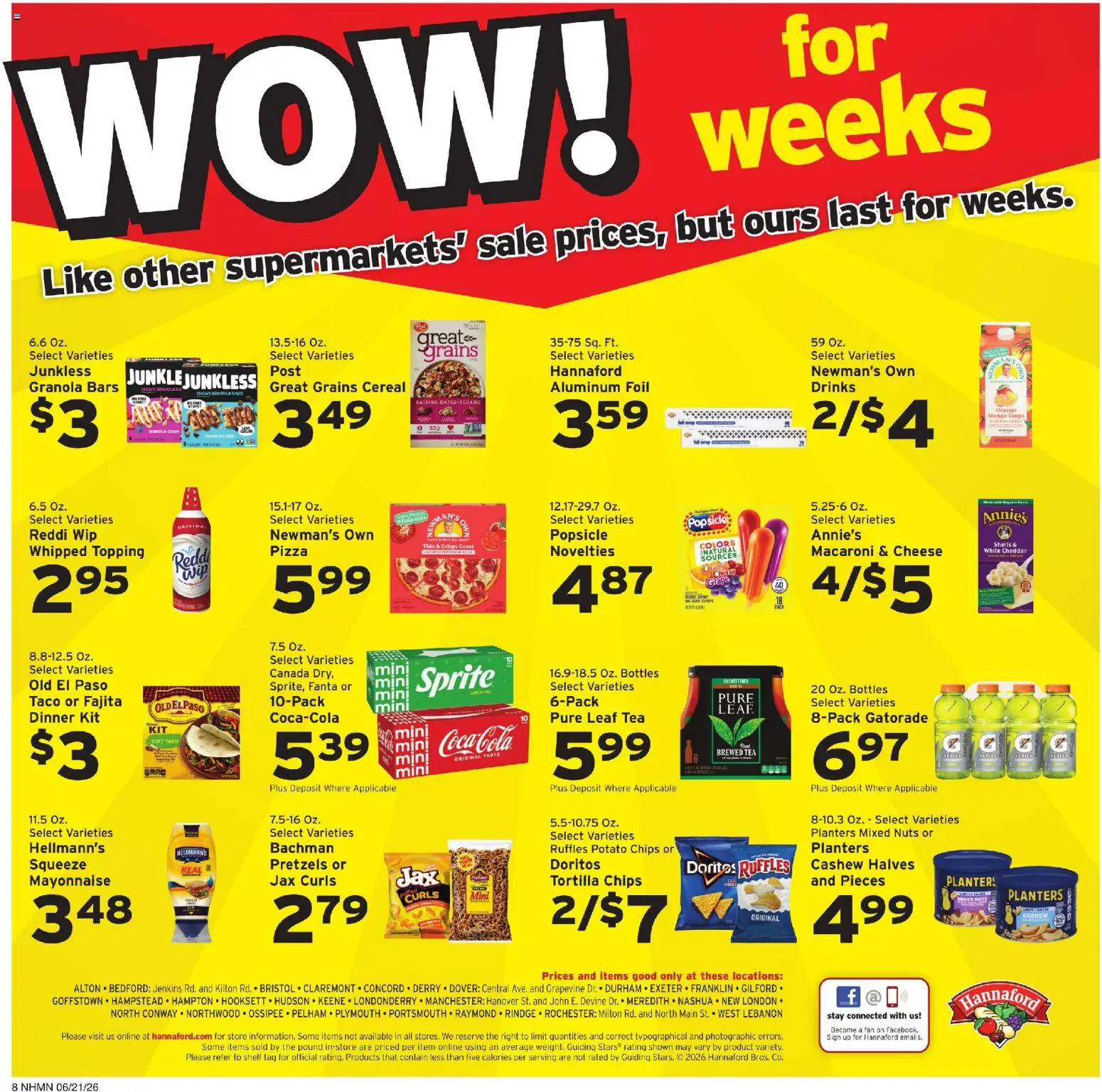 Hannaford Weekly Ad - valid from 21.06.2026 | Page: 8