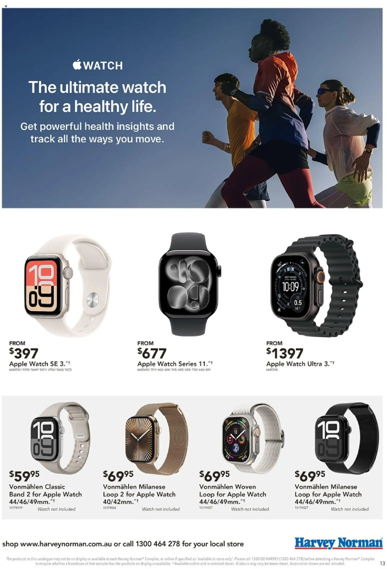 Harvey Norman catalogue - valid from 18/08/2026 | Page: 13 | Products: Accessories, Watch