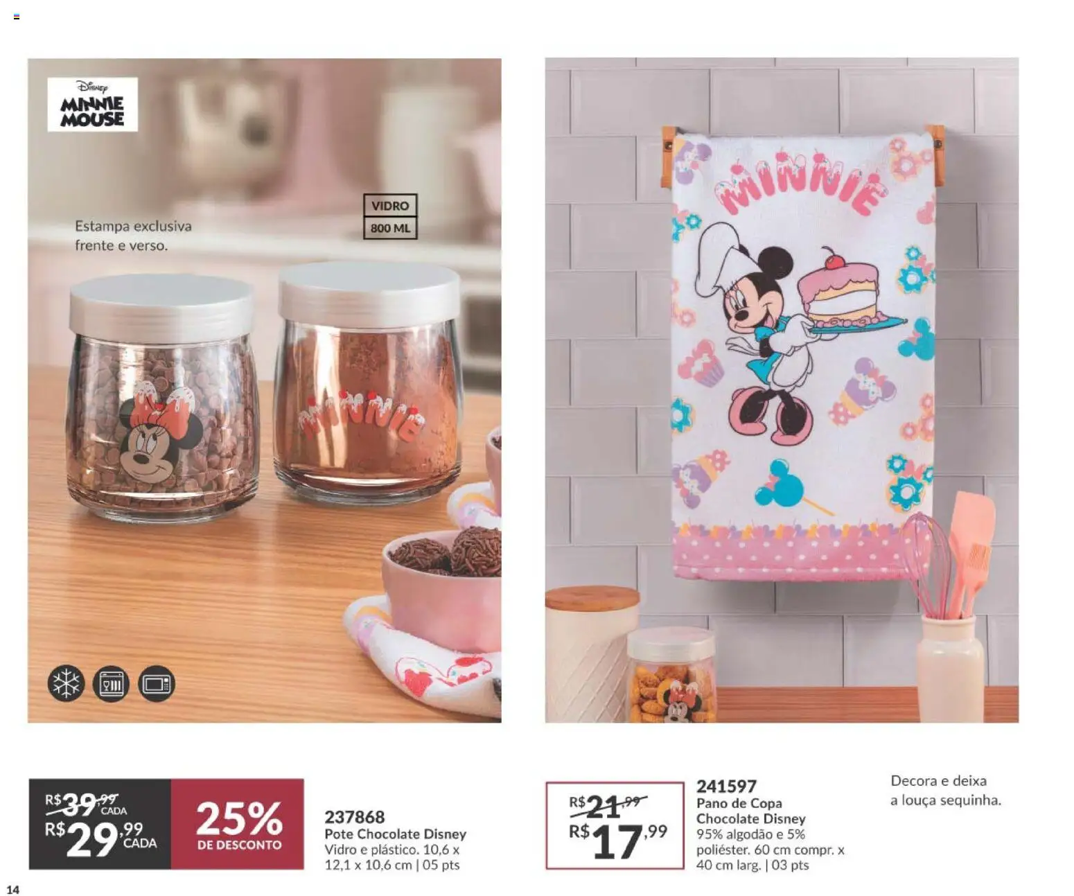 Avon Folheto - válido de 01/09/2026 | Página: 14 | Produtos: Chocolate, Copa, Algodão, Mouse