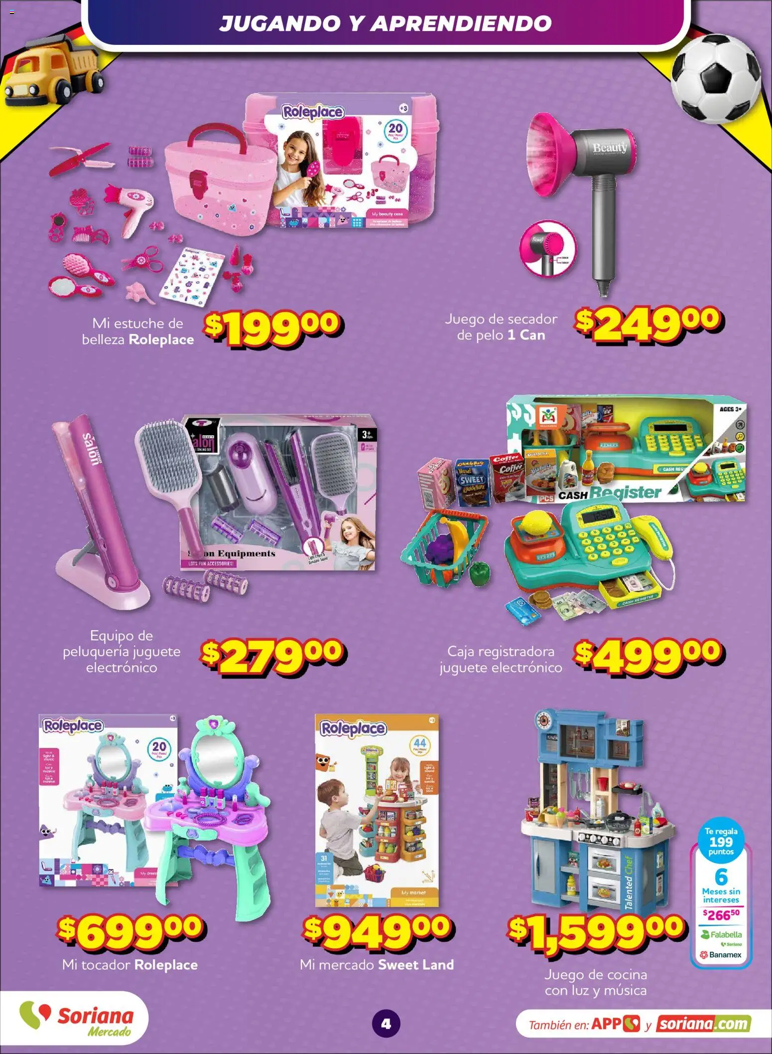 Nuevas ofertas de Soriana válidas en toda la República Mexicana desde el 15/10/2026. ¡Encuentra las mejores ofertas en Soriana folleto Mercado del Juguete! | Página: 5