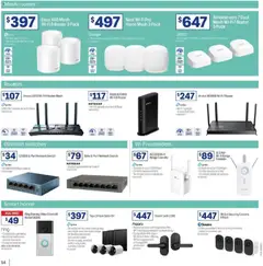 Preview of Officeworks catalogue - valid from 28.05.2026 | Page: 14 | Products: Battery, Monitor, Camera, Audio