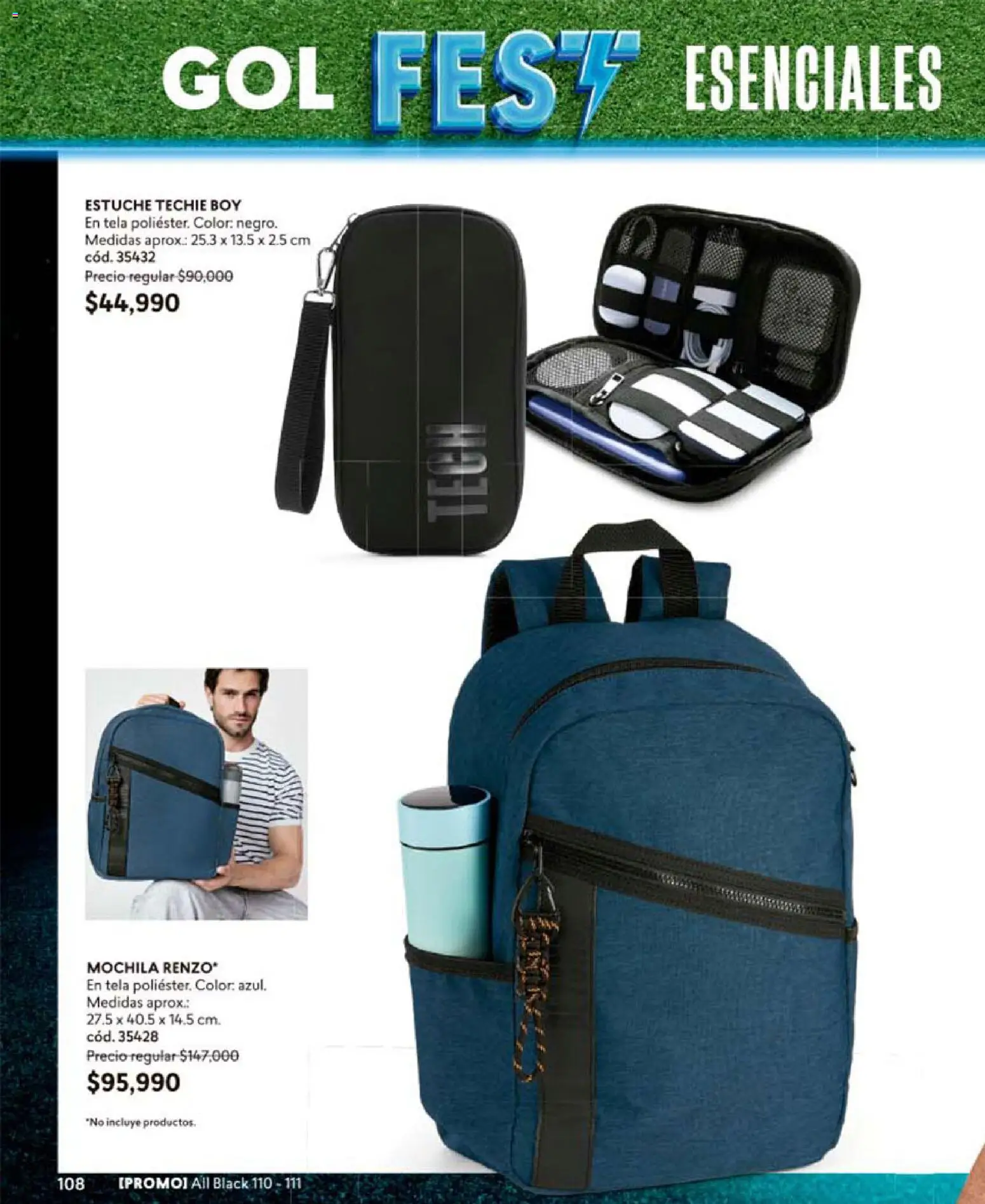 CyZone revista - valida desde el 19.05.2026 | Página: 108 | Productos: Mochila, Estuche