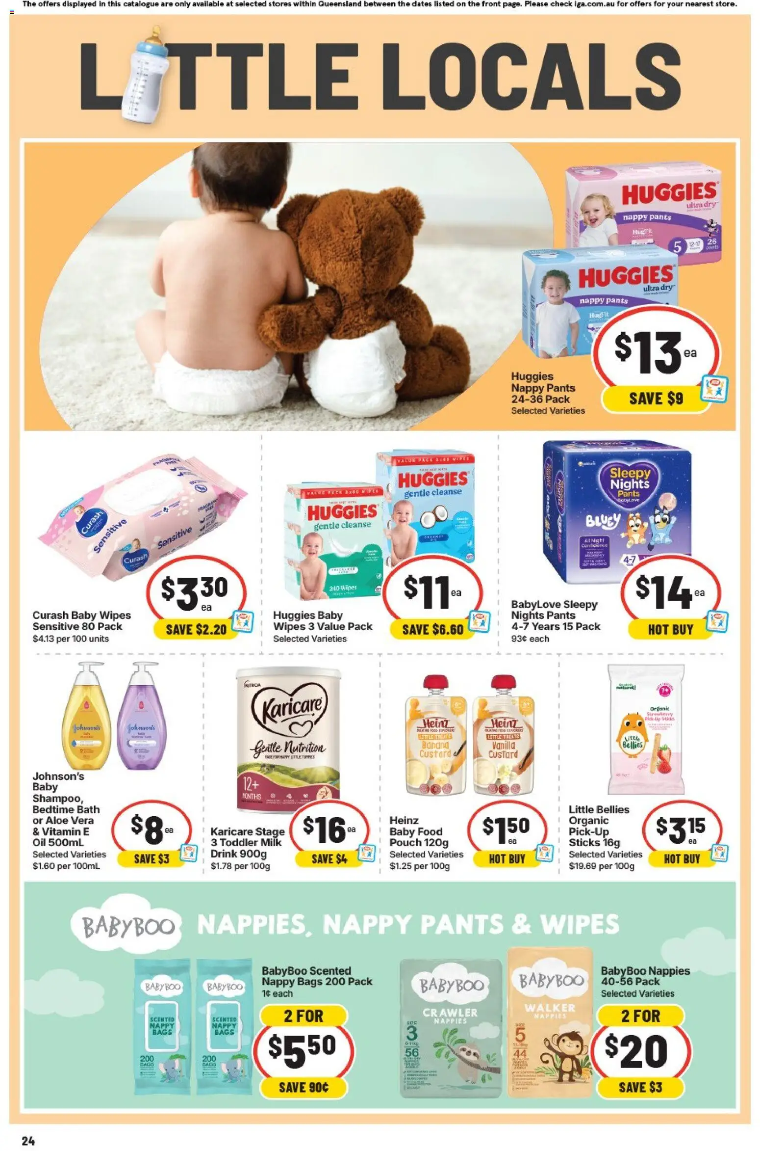 IGA catalogue - valid from 13.05.2026 | Page: 25 | Products: Butter, Pork, Garlic, Freezer