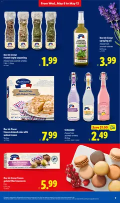 Preview of Lidl weekly ads valid from 06.05.2026 | Page: 7 | Products: Oil, Chocolate, Cream, Bag