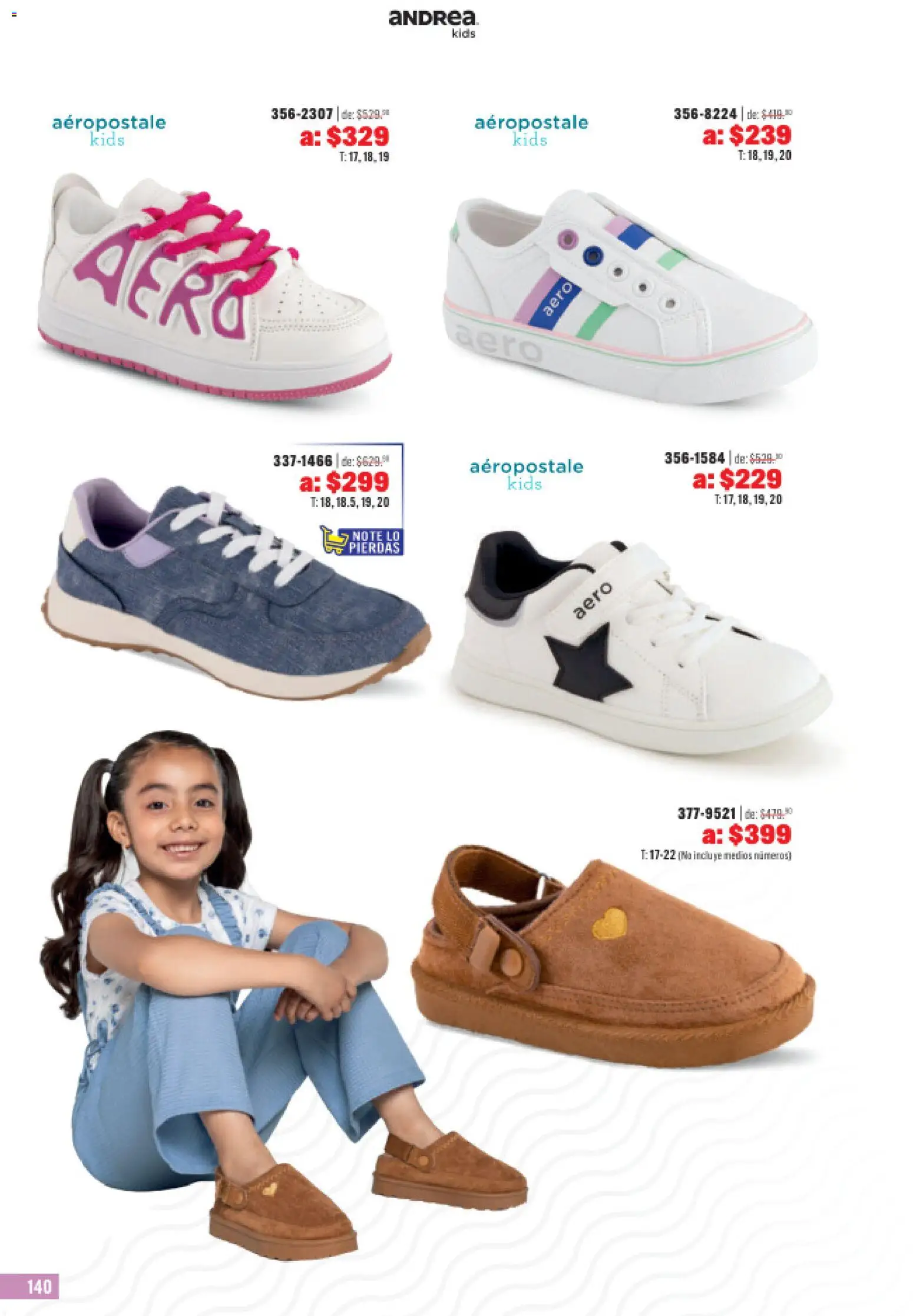 Nuevas ofertas de Andrea válidas en toda la República Mexicana desde el 31.05.2026. ¡Encuentra las mejores ofertas en Andrea catálogo Outlet! | Página: 140