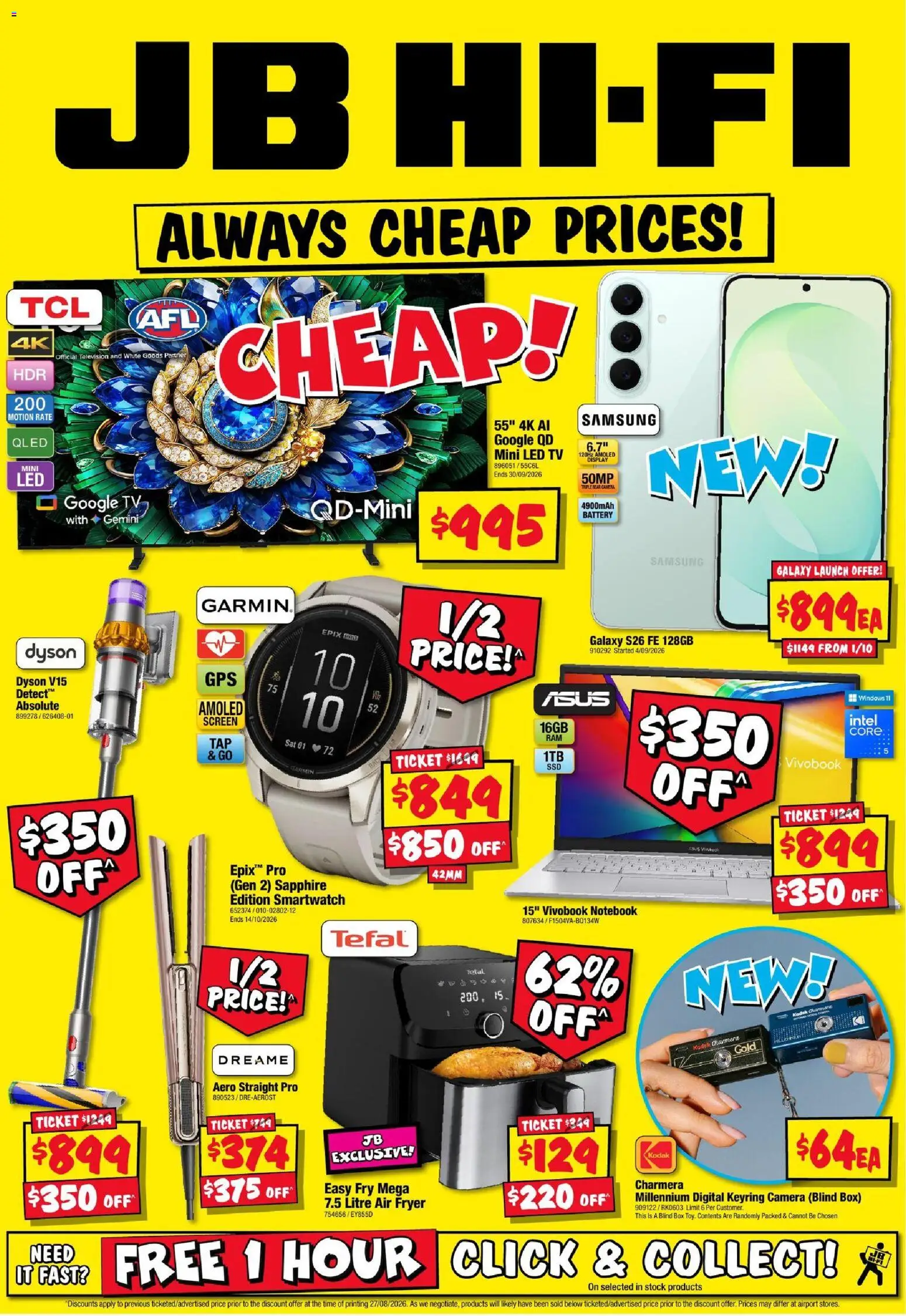 JB Hi-Fi catalogue - valid from 10/09/2026 | Page: 32 | Products: Box, Fryer, Digital, Tv
