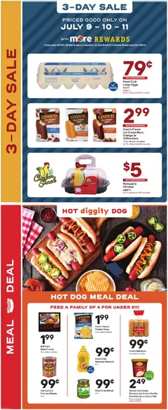 Preview of Coborn's weekly ads valid from 07/08/2026 | Page: 4 | Products: Pork, Cream, Ice cream, Phone