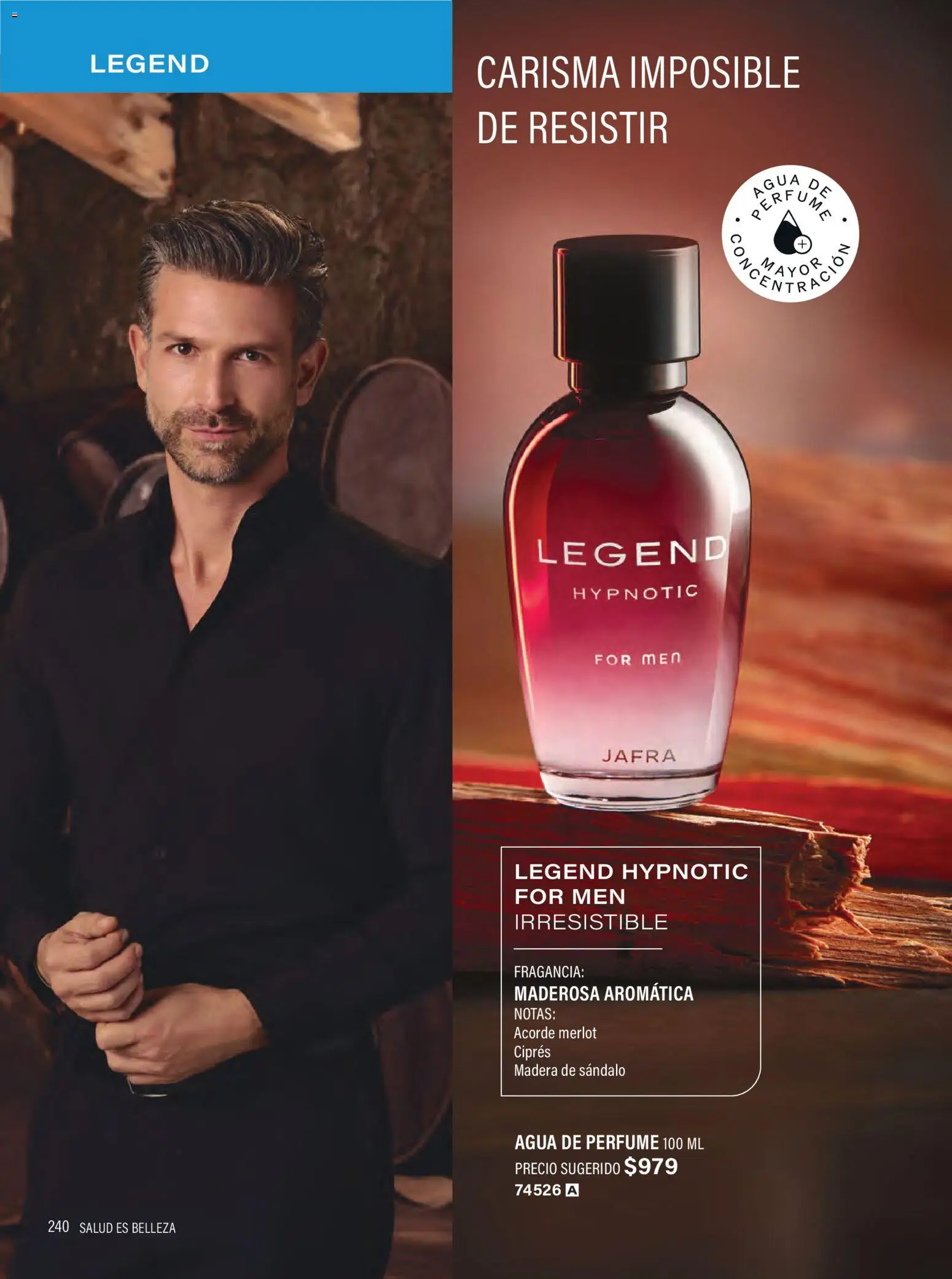 Nuevas ofertas de JAFRA válidas en toda la República Mexicana desde el 01/07/2026. ¡Encuentra las mejores ofertas en JAFRA catálogo Organizador de Ventas! | Página: 240 | Productos: Agua, Perfume, Fragancia