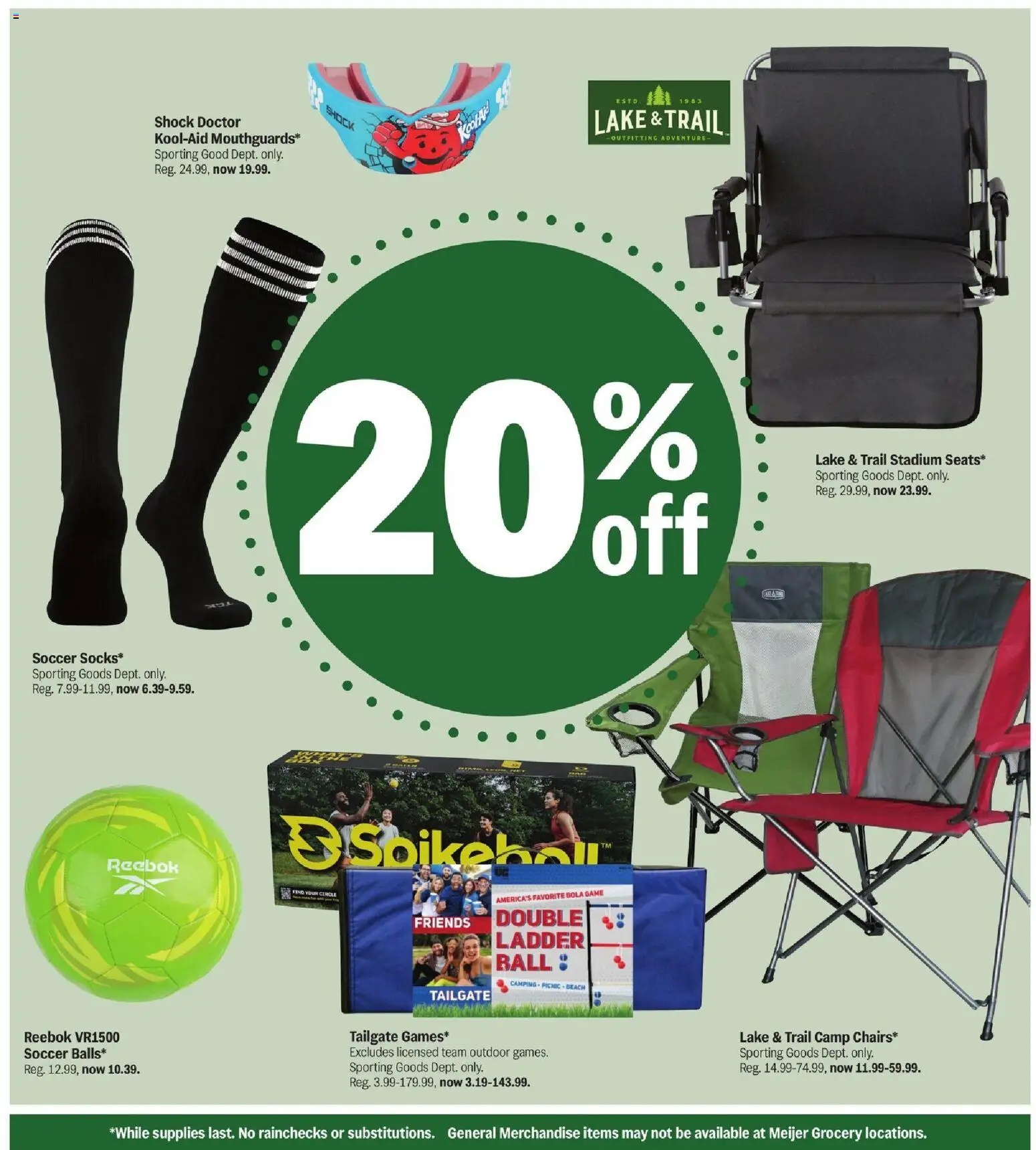 Meijer Ad - valid from 09/23/2026 | Page: 2 | Products: Ladder, Shock, Game